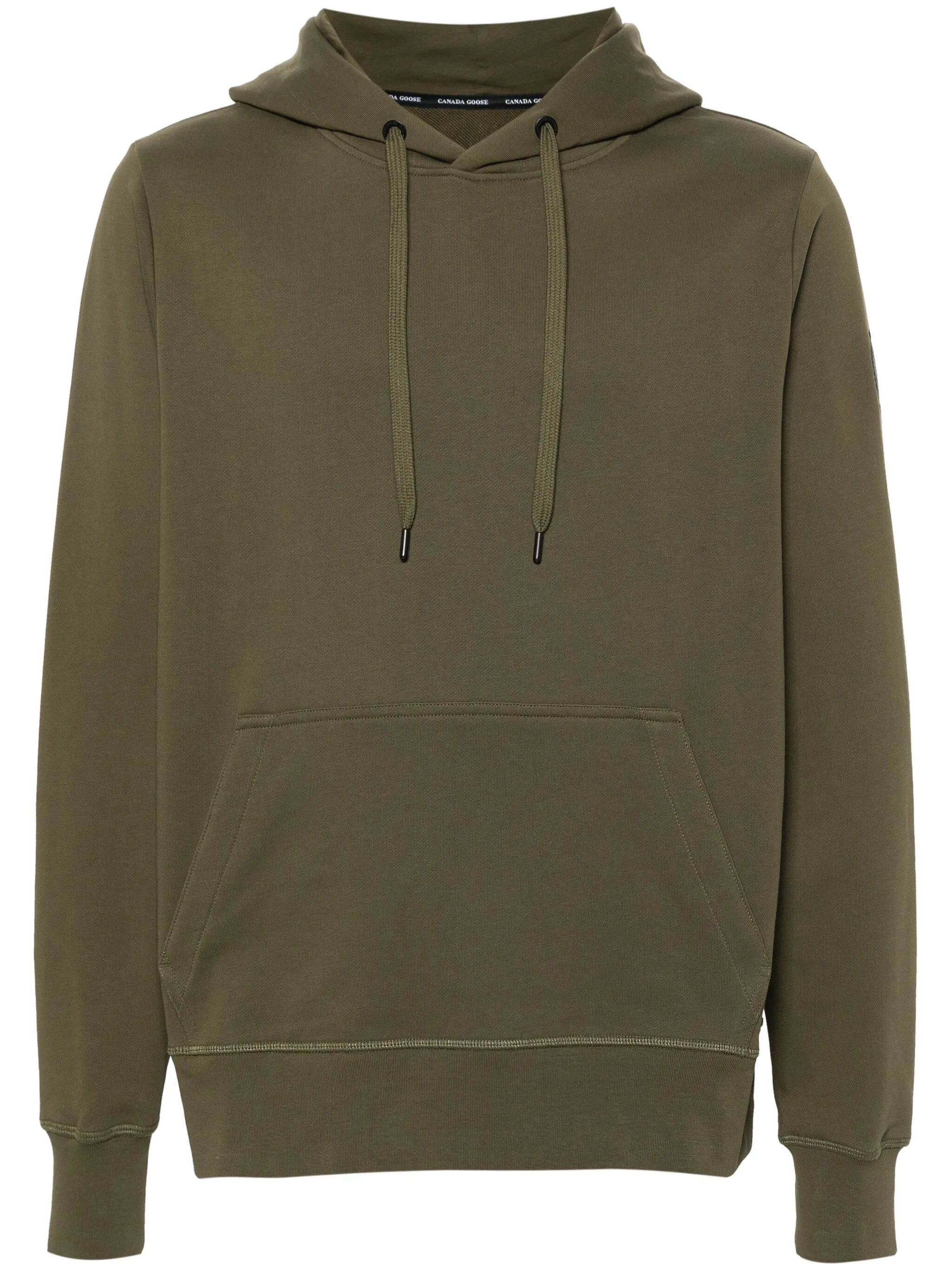 logo-appliqué hoodie