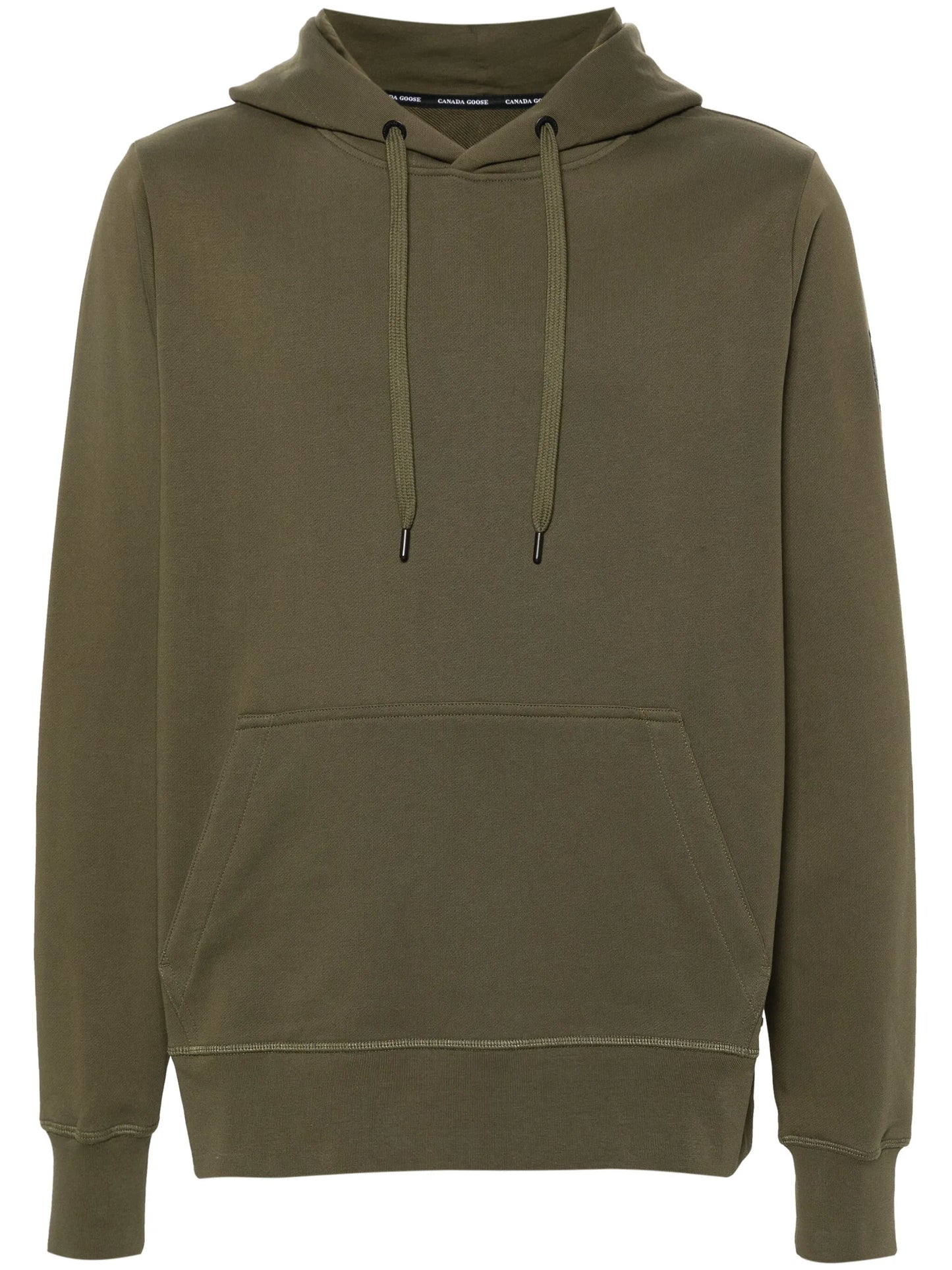 logo-appliqué hoodie