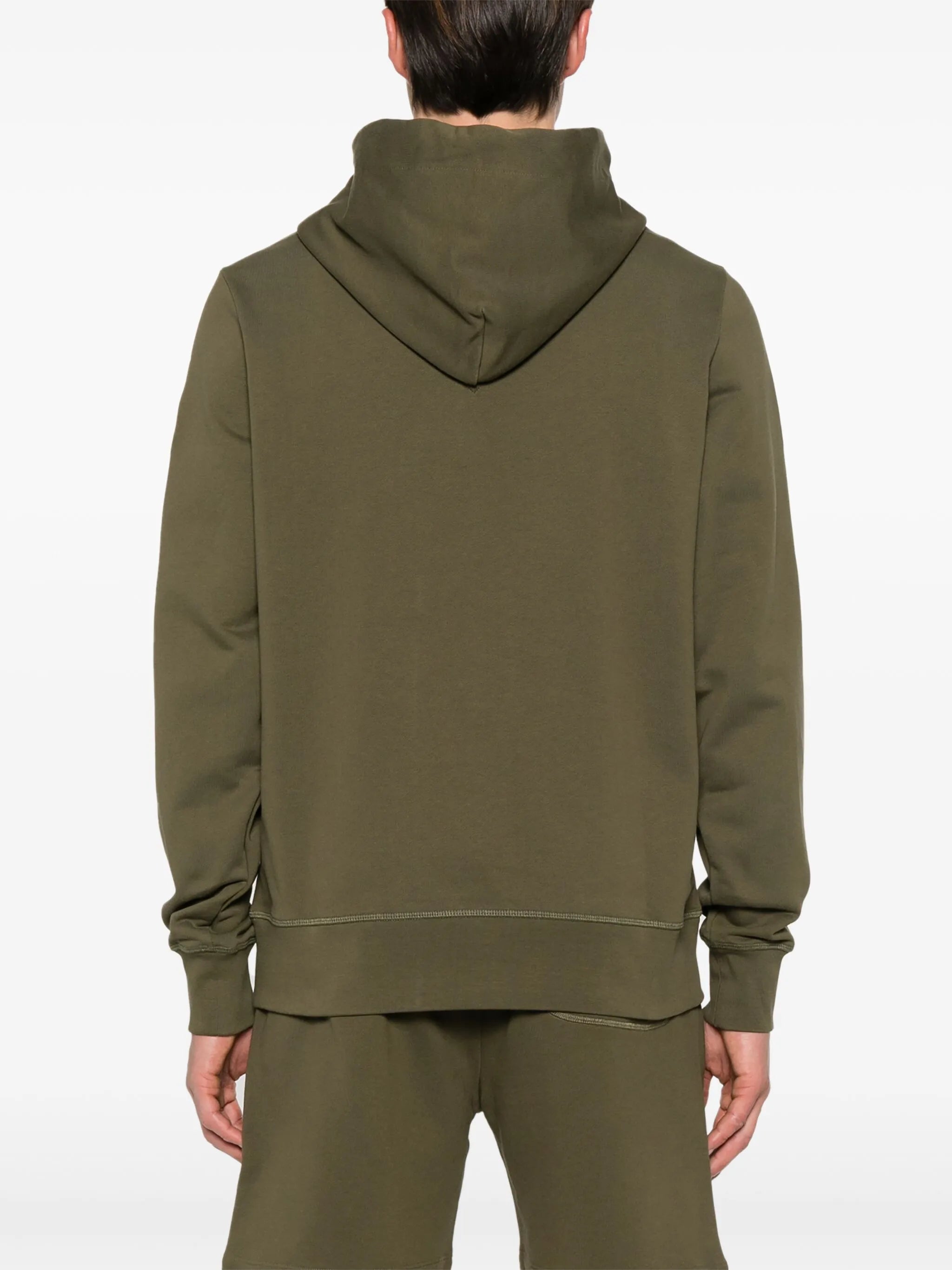 logo-appliqué hoodie