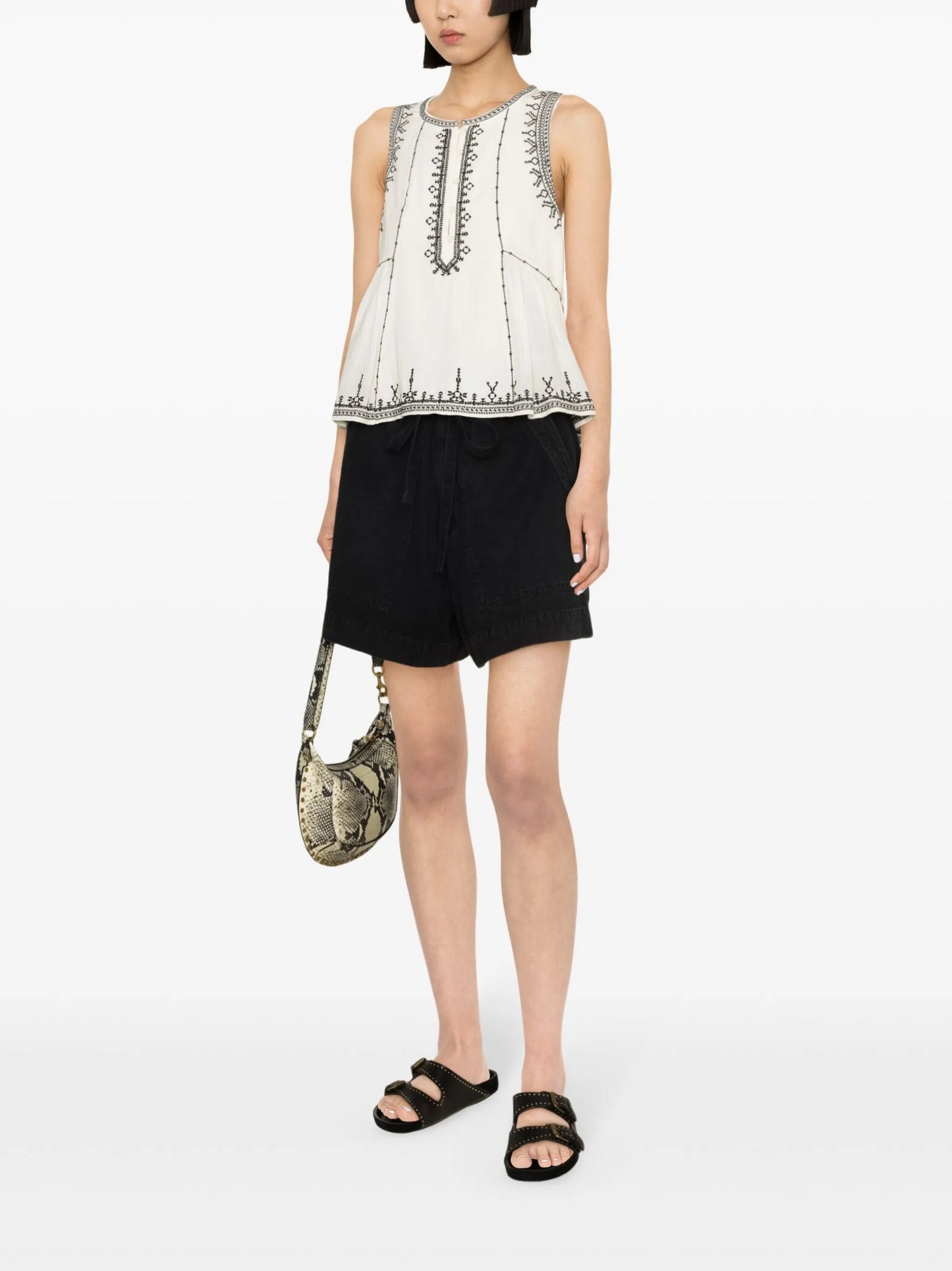Pagos embroidered blouse