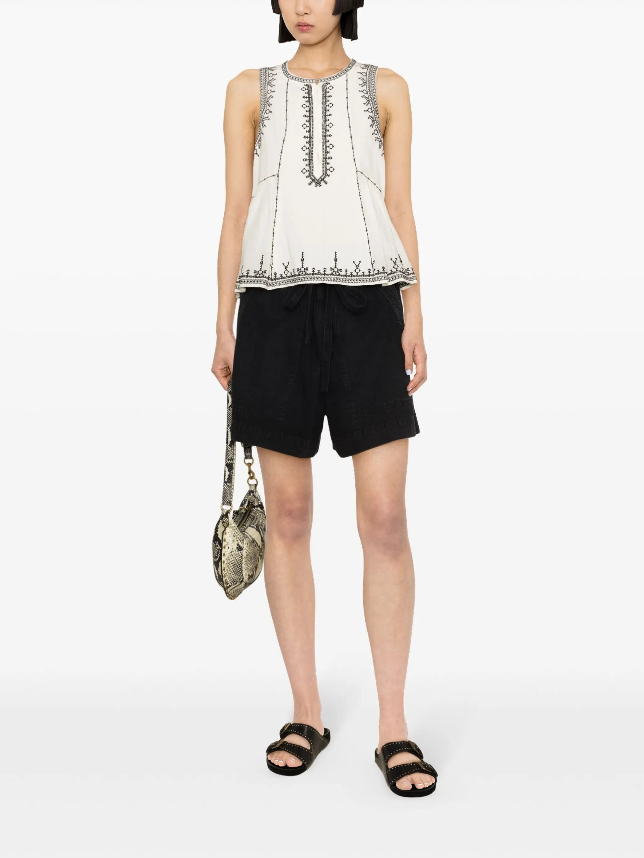 Pagos embroidered blouse