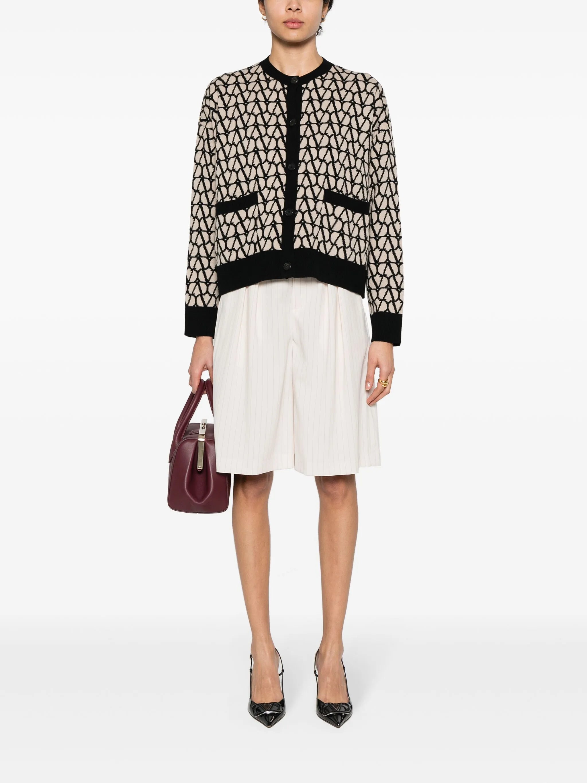 Toile Iconographe virgin wool cardigan
