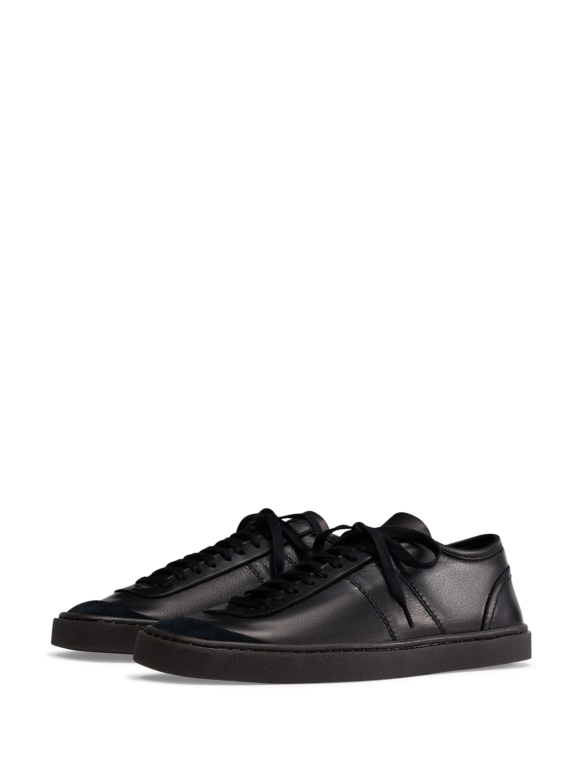 Linoleum lace-up sneakers