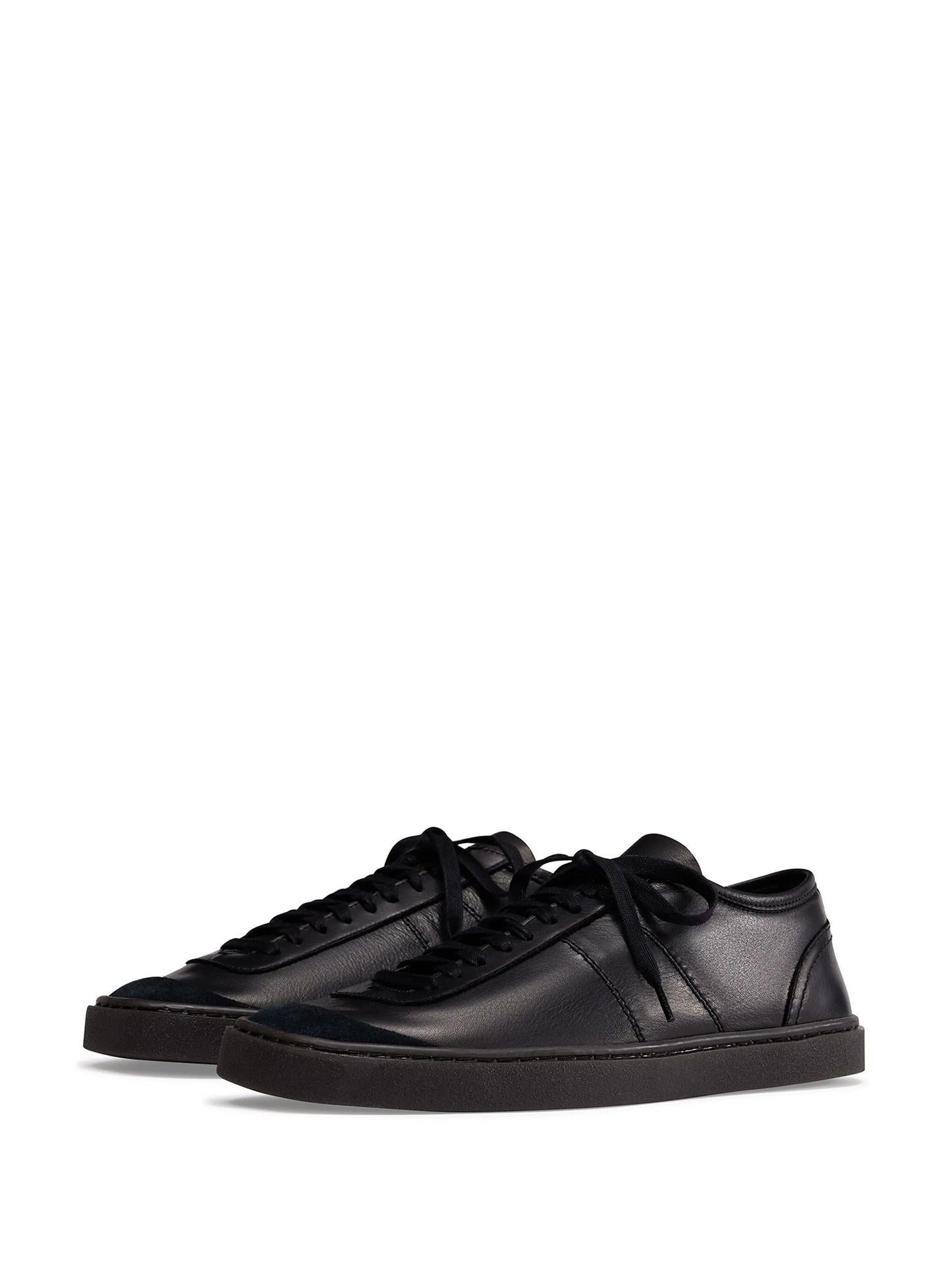 Linoleum lace-up sneakers