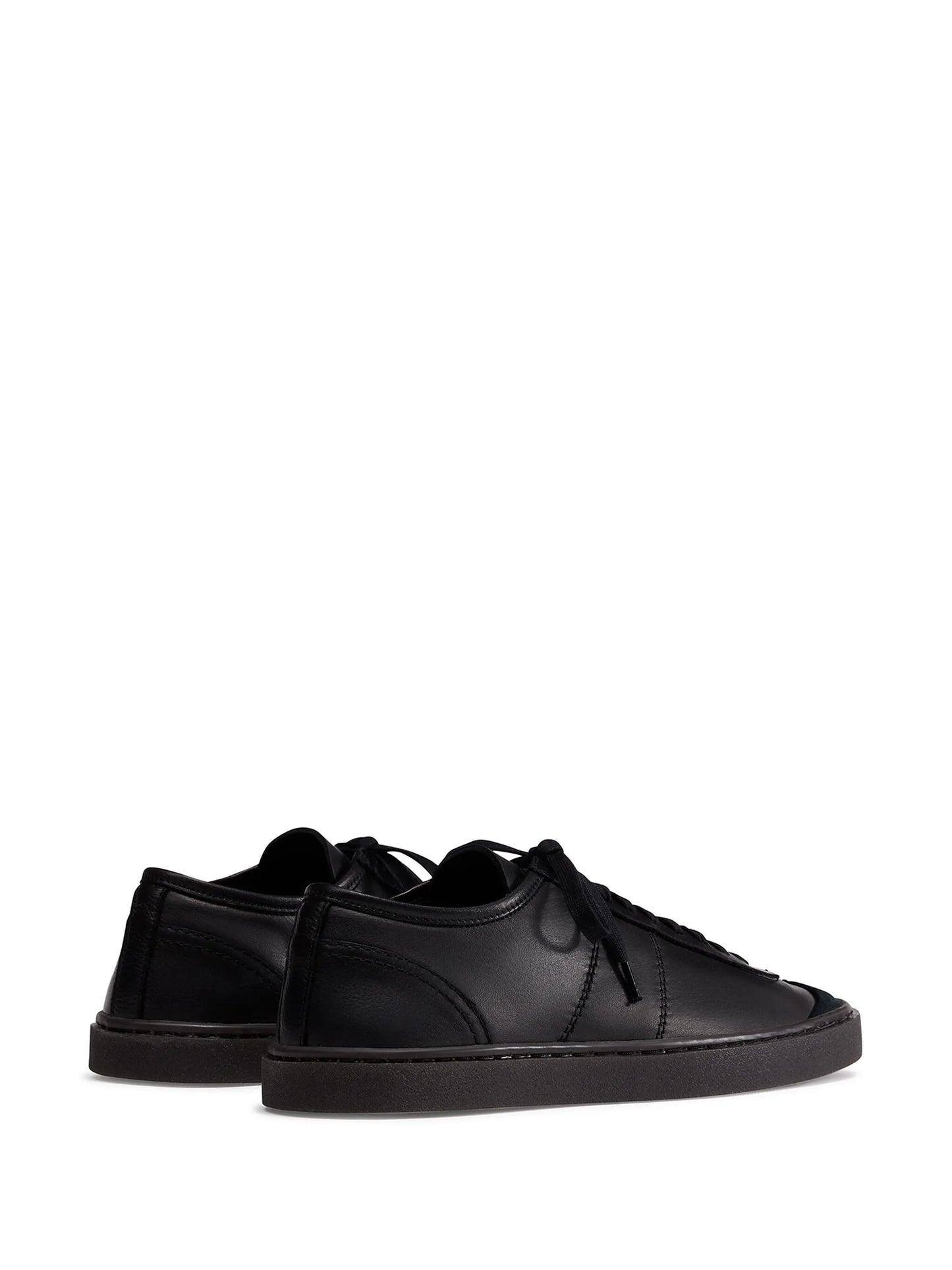 Linoleum lace-up sneakers