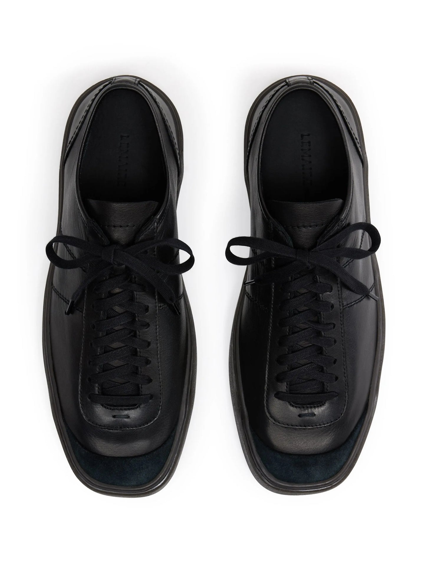 Linoleum lace-up sneakers