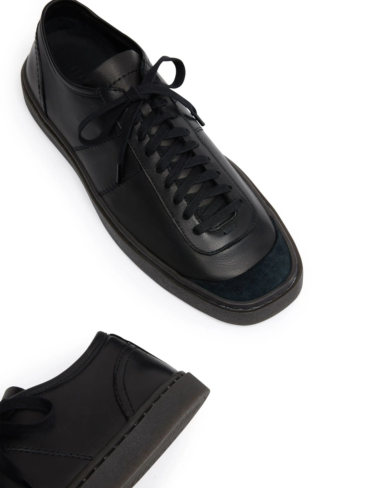 Linoleum lace-up sneakers