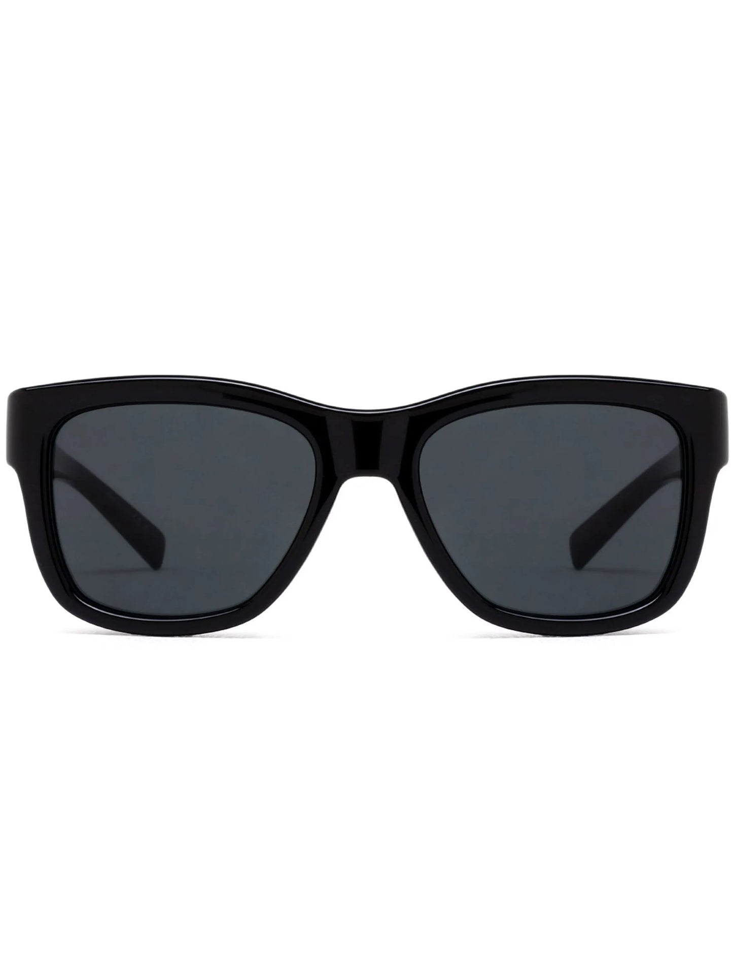 logo-print wayfarer-frame sunglasses