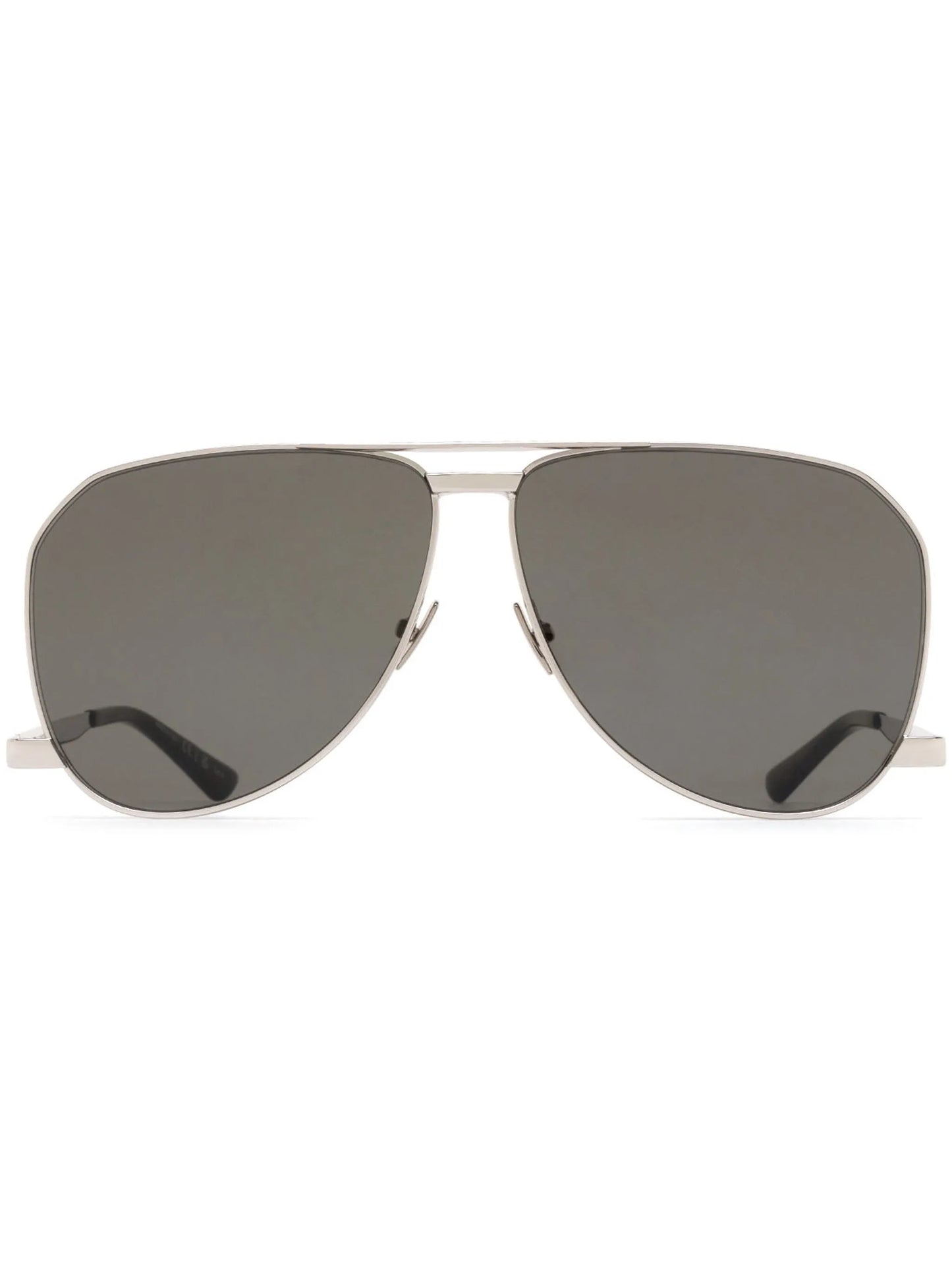 logo-engraved pilot-frame sunglasses