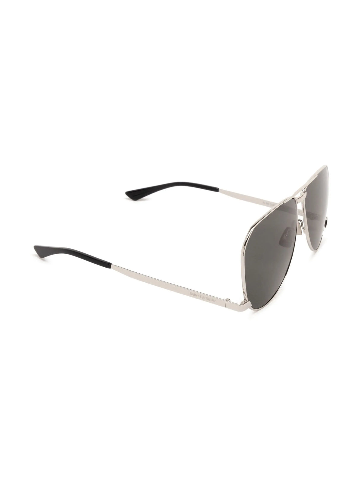 logo-engraved pilot-frame sunglasses