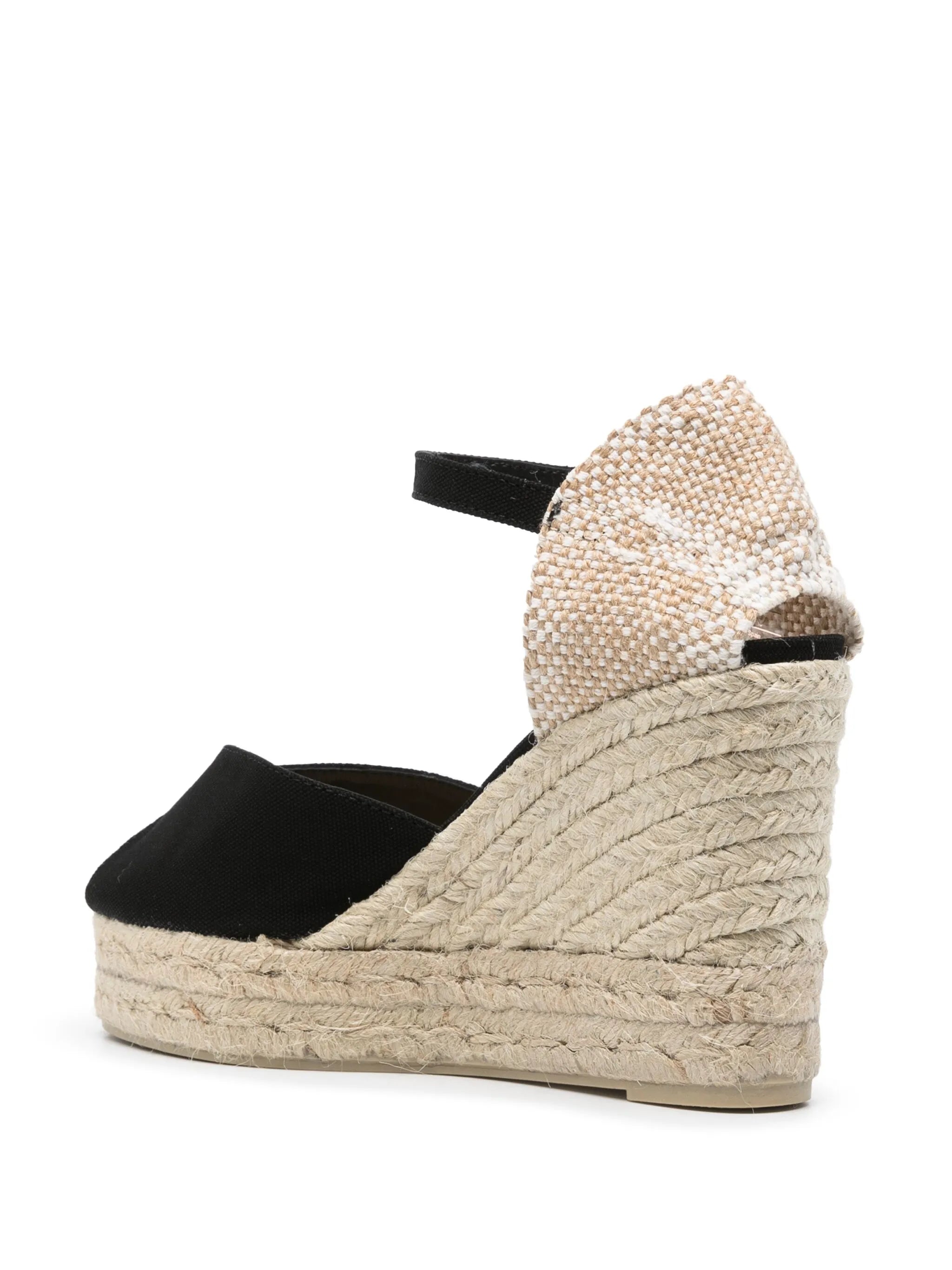 Bianca 105mm woven-raffia espadrilles