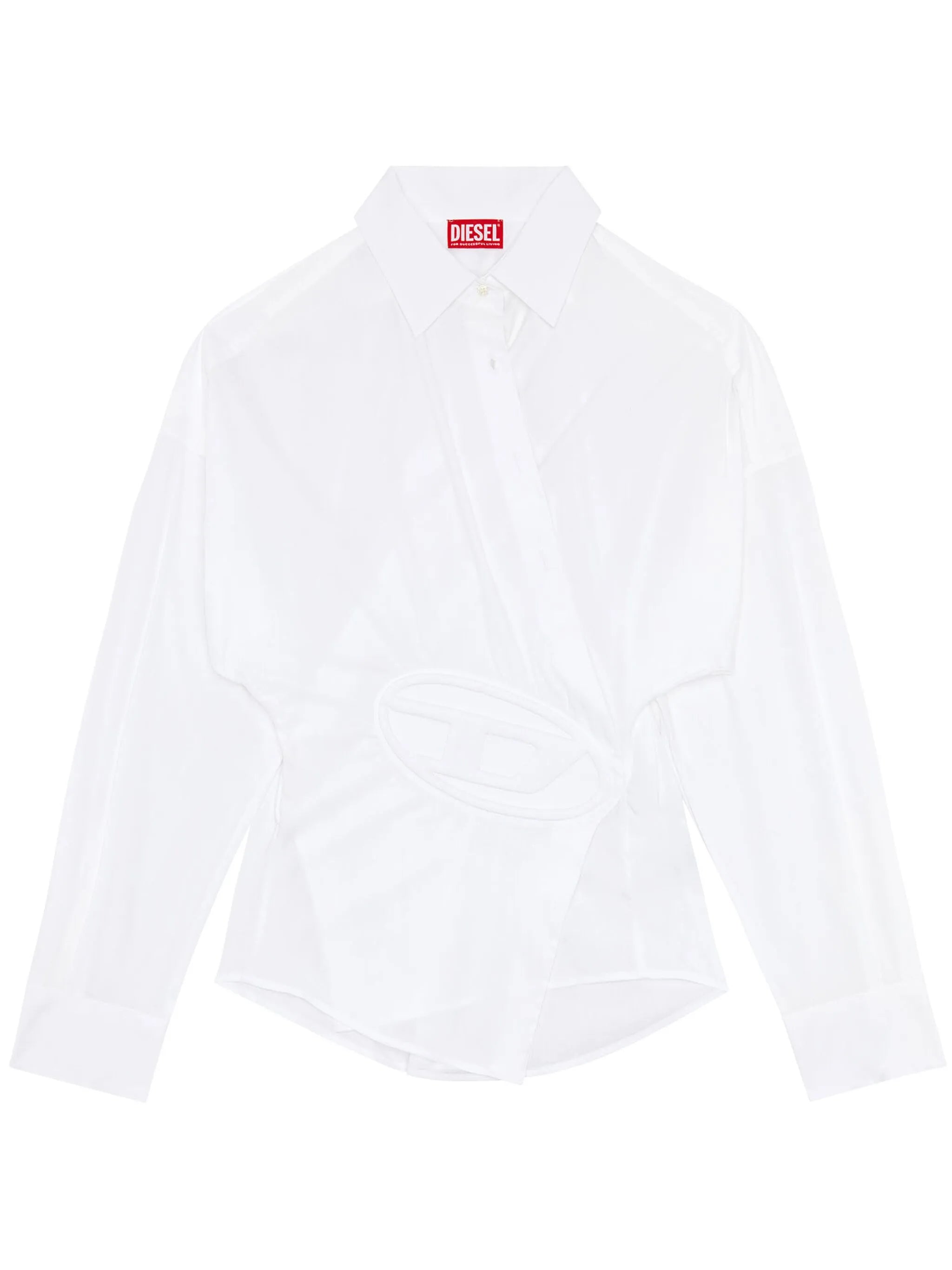 Oval D-appliqué shirt