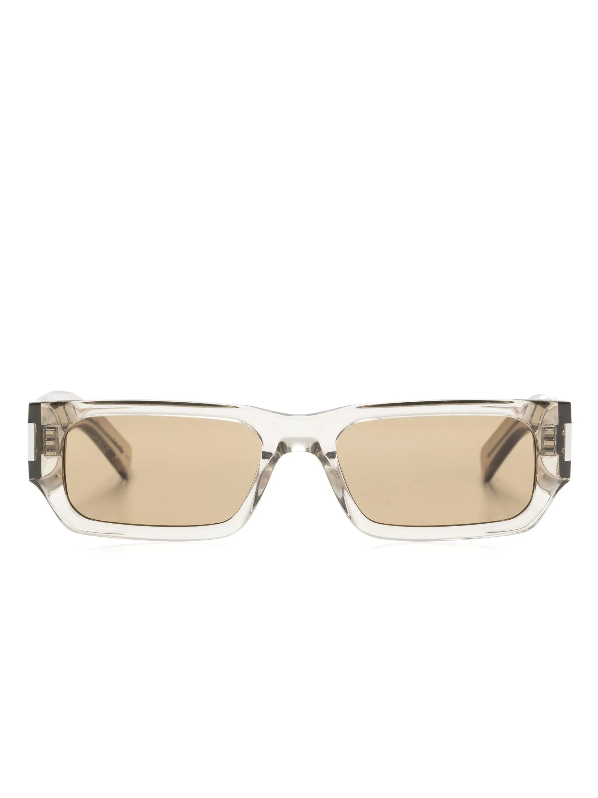Naked Wire rectangle-frame sunglasses