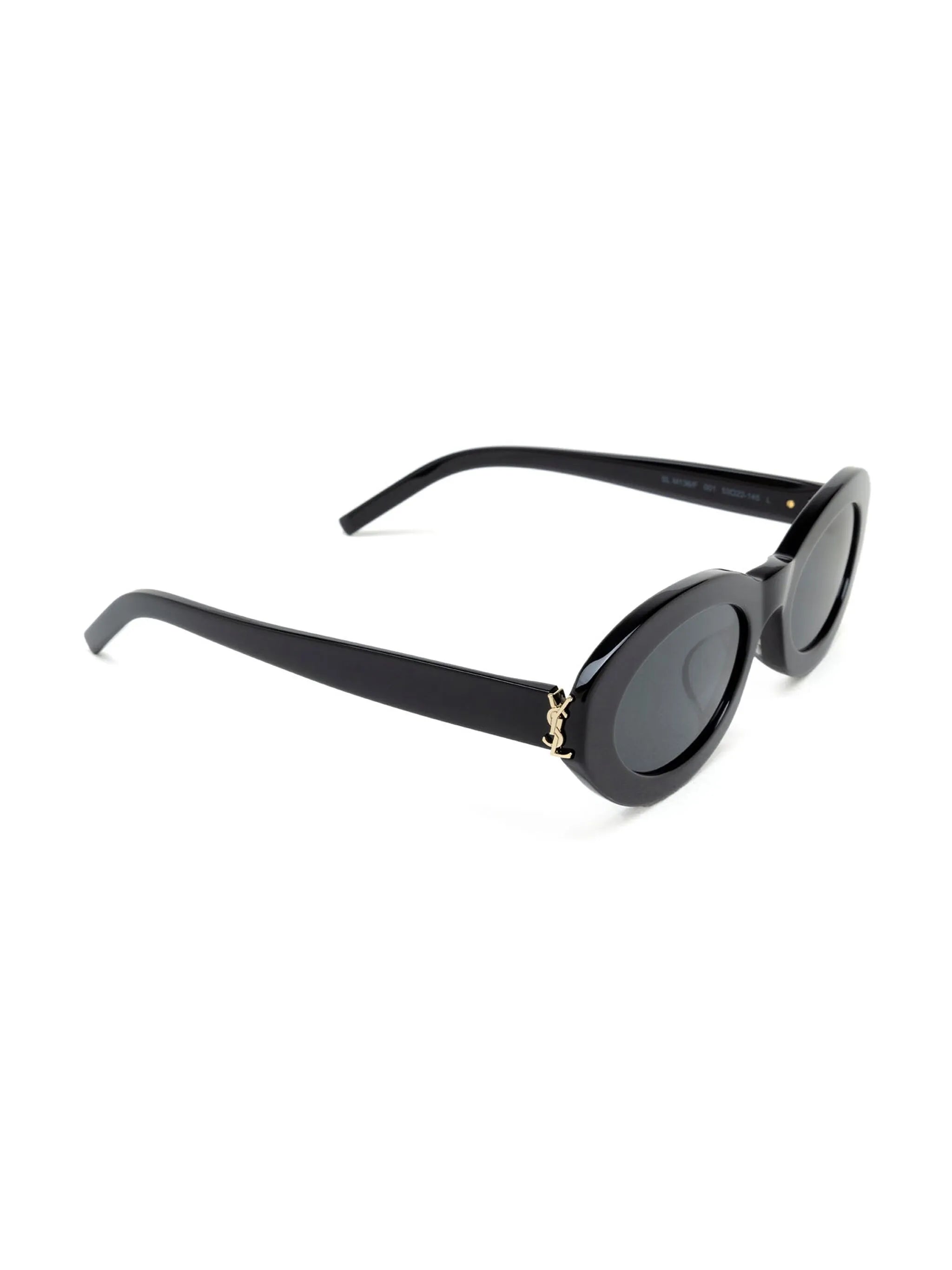 SLM136  oval-frame sunglasses