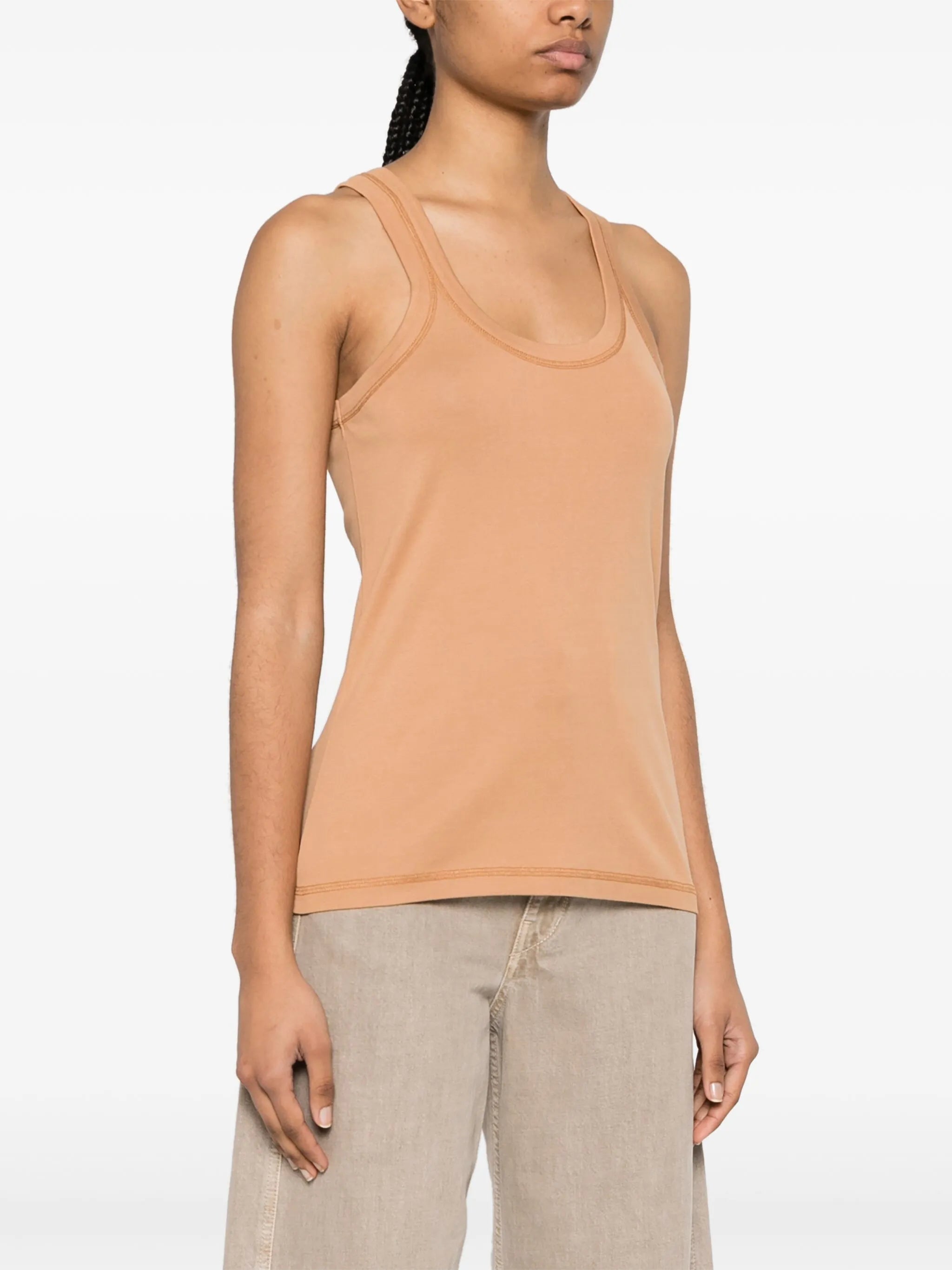 ribbed cotton top