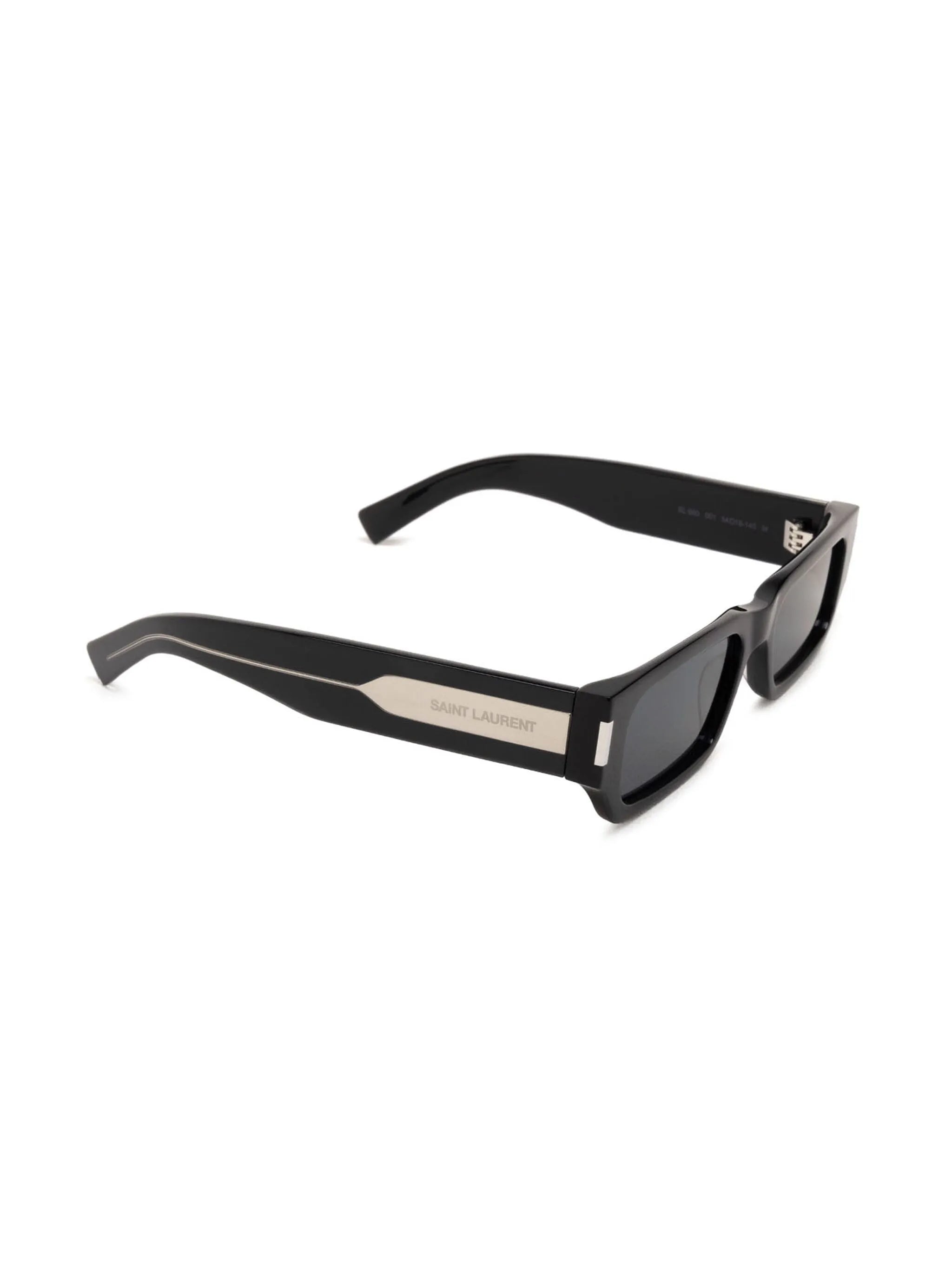 Naked Wire rectangle-frame sunglasses