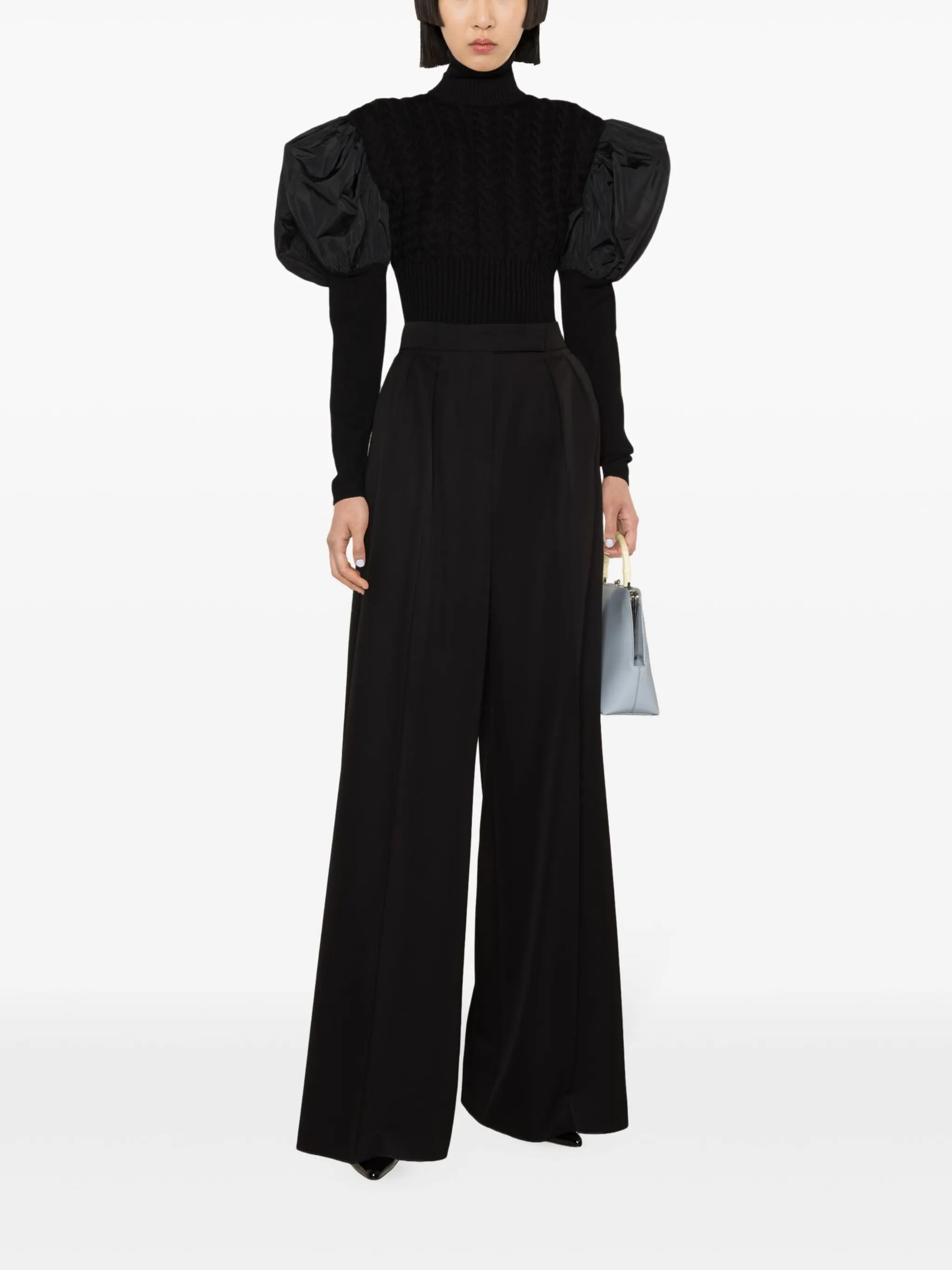 Libbra wide-leg trousers