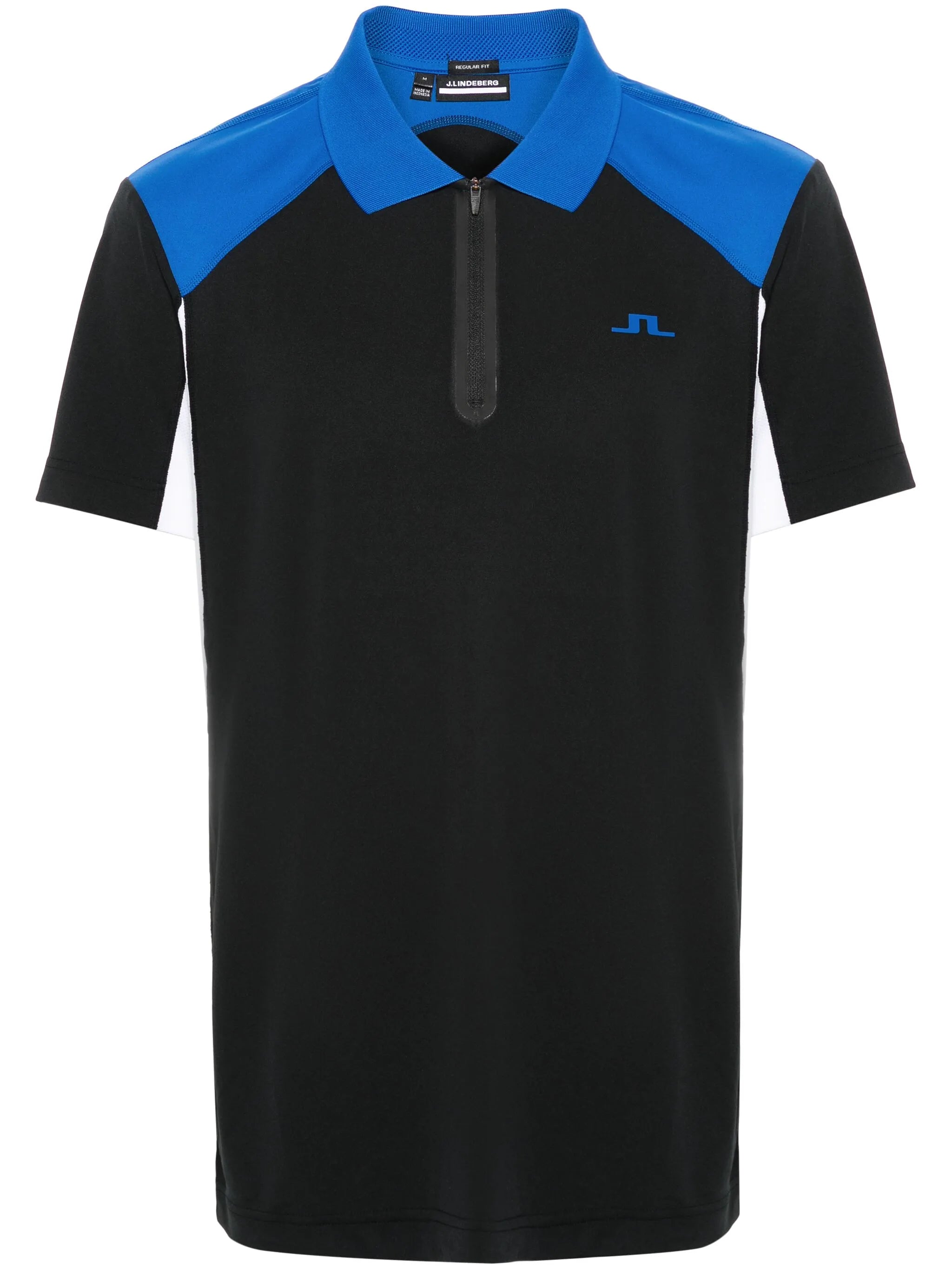 Arch panelled polo shirt