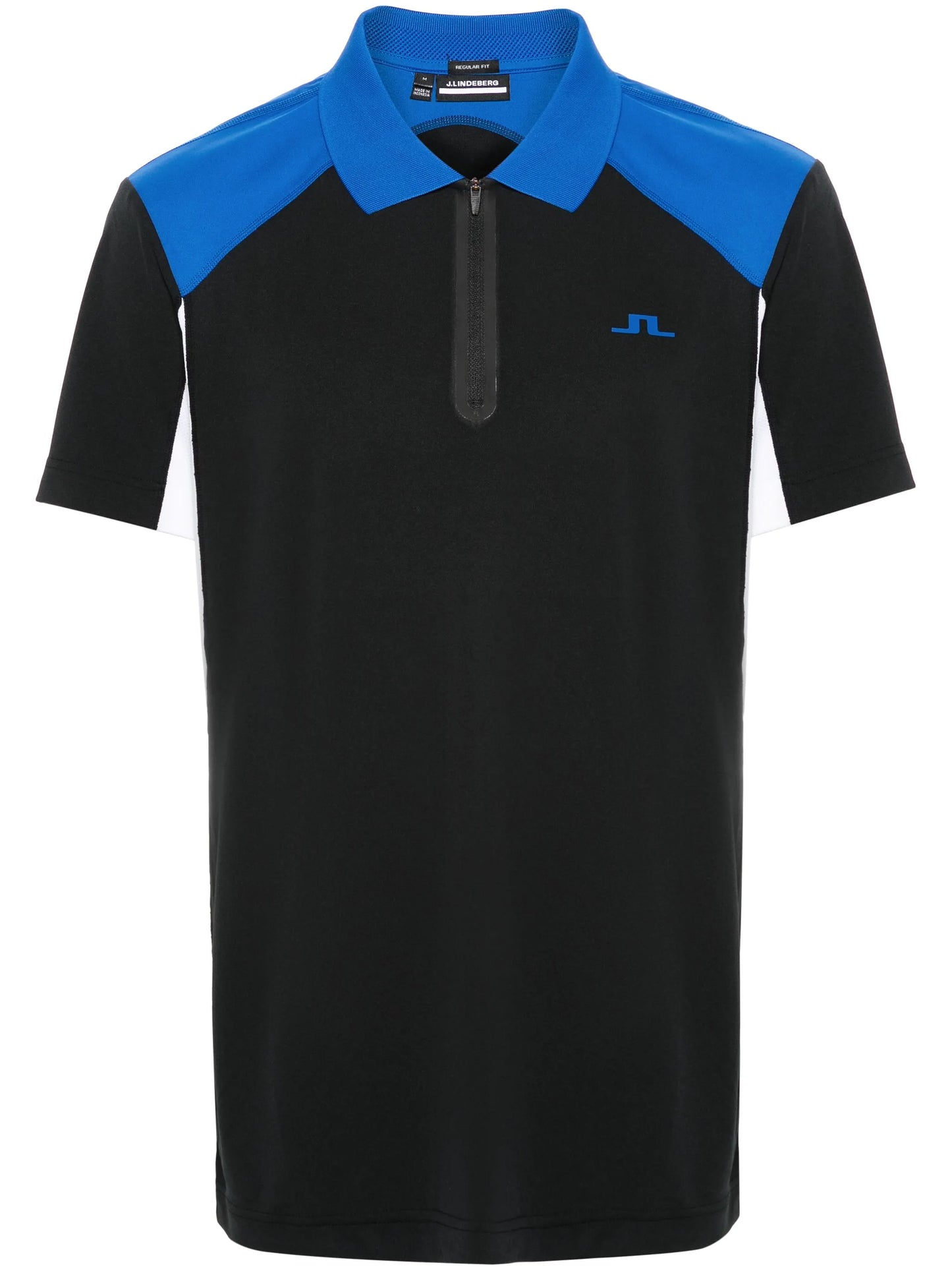 Arch panelled polo shirt