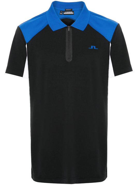 Arch panelled polo shirt