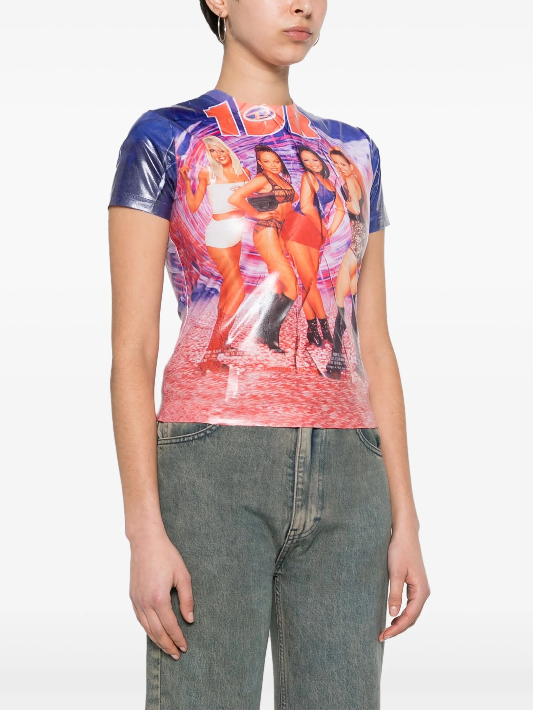 photograph-print T-shirt