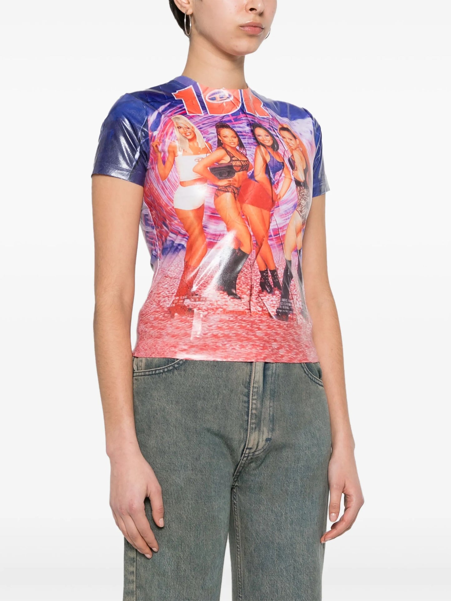 photograph-print T-shirt