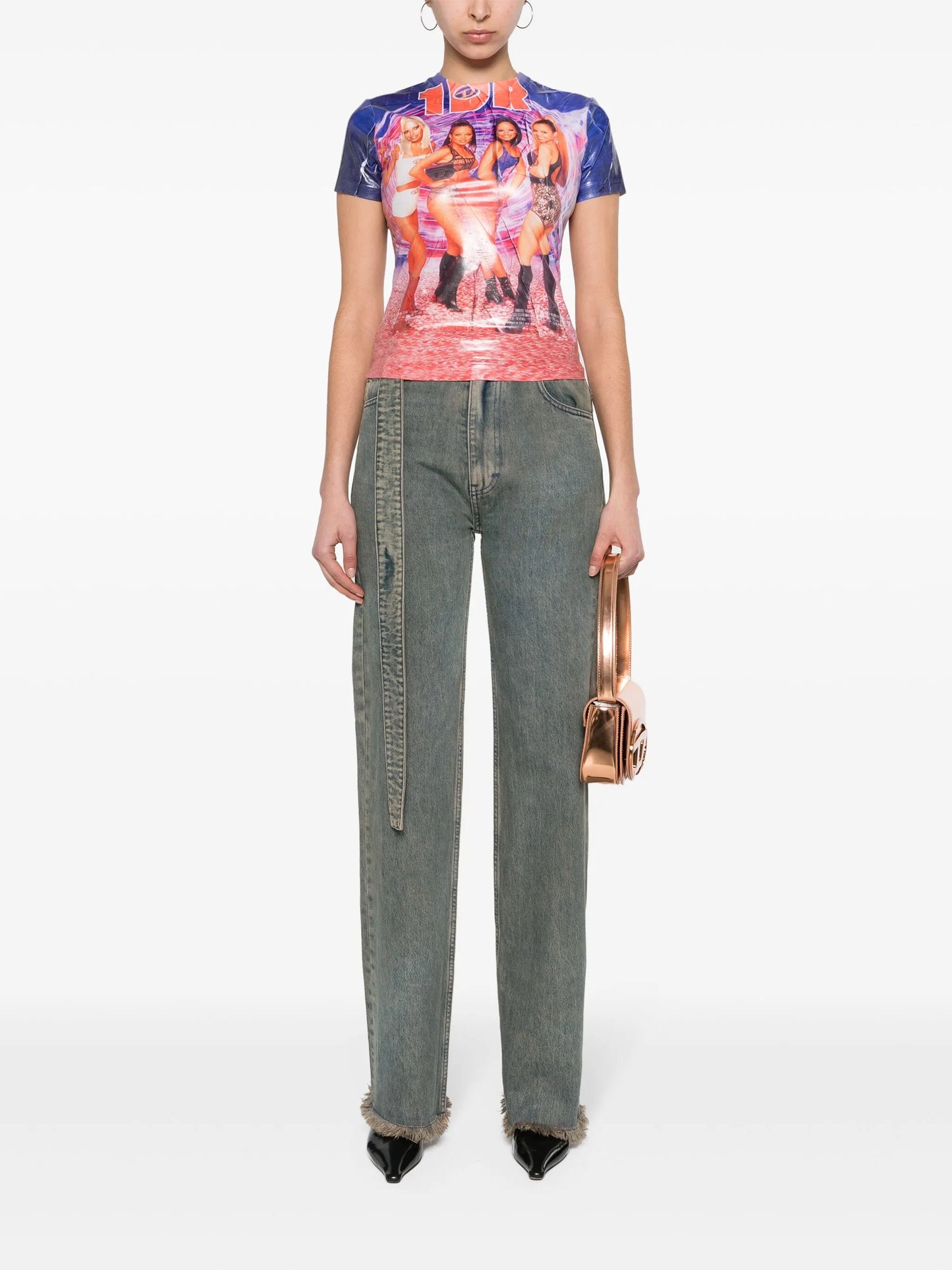 photograph-print T-shirt