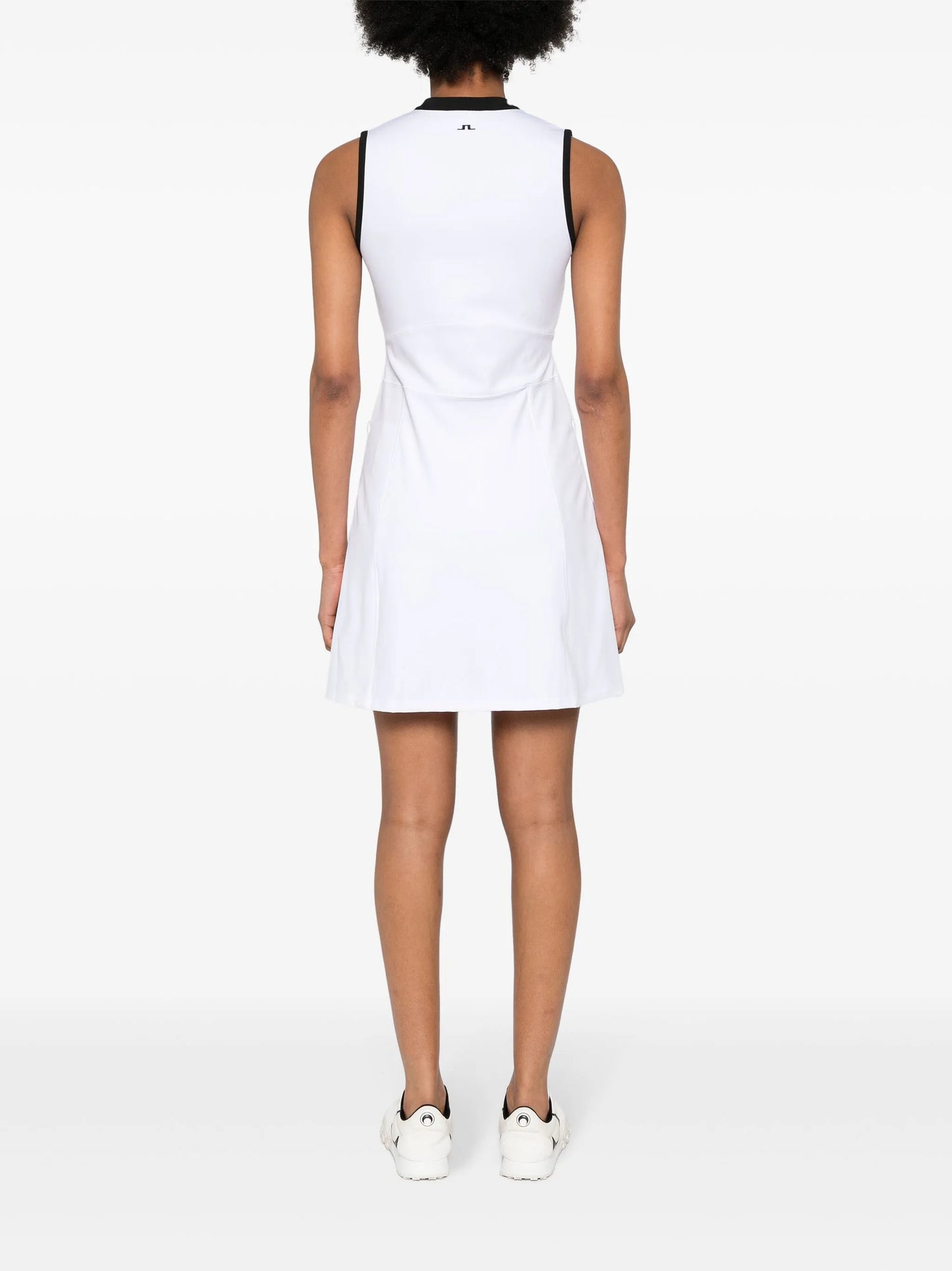 Ebony stretch-design dress