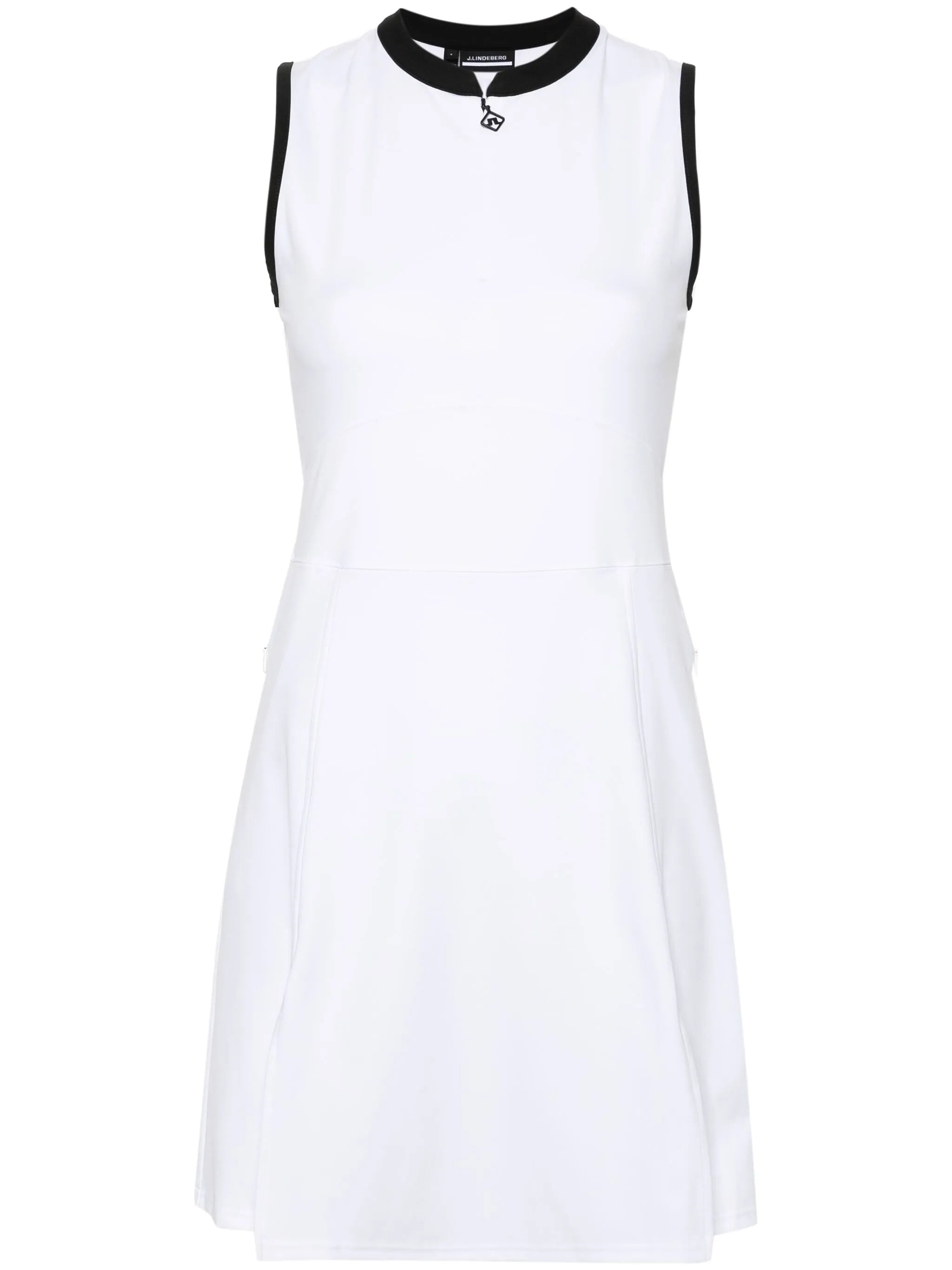 Ebony stretch-design dress