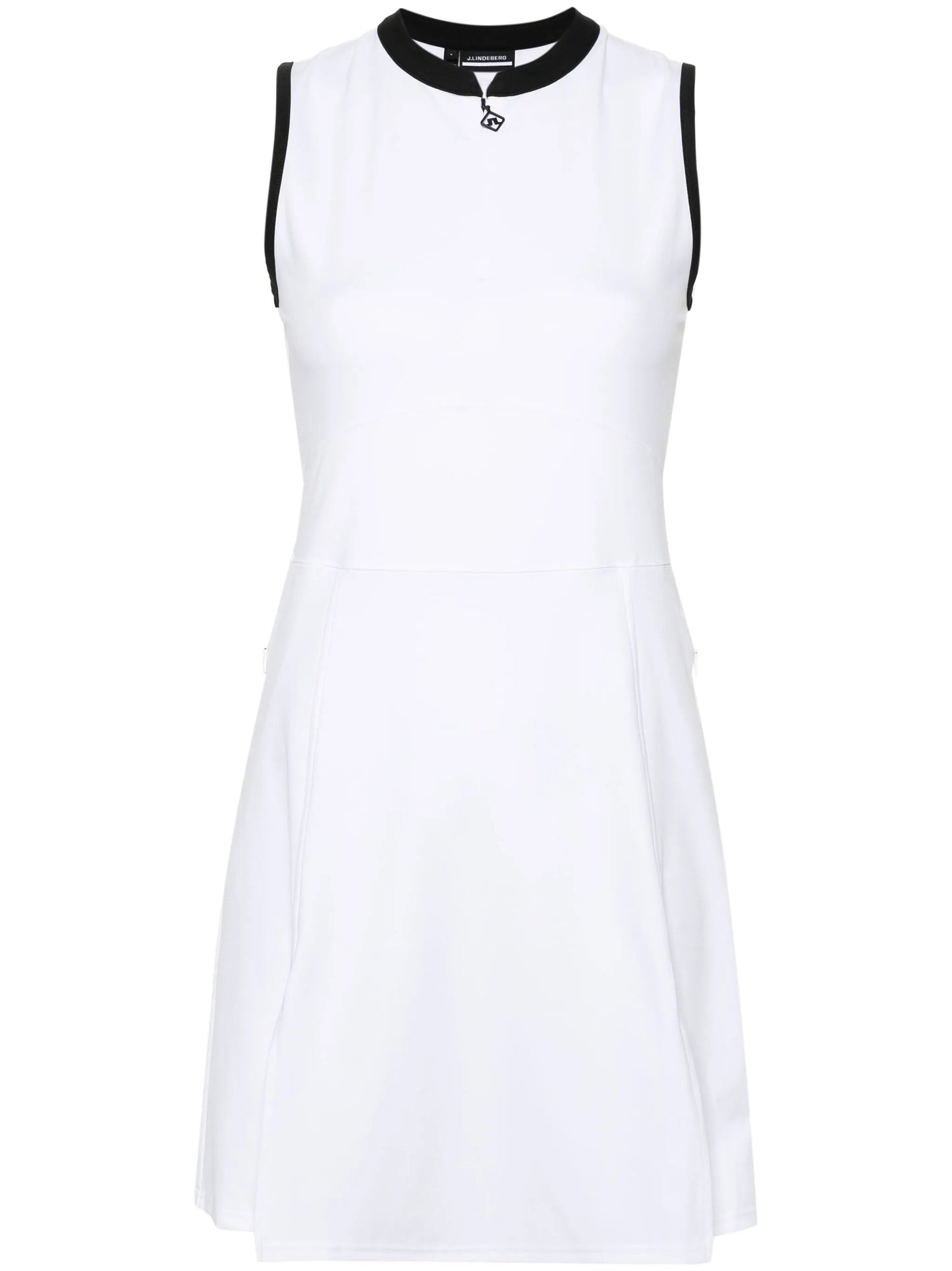 Ebony stretch-design dress