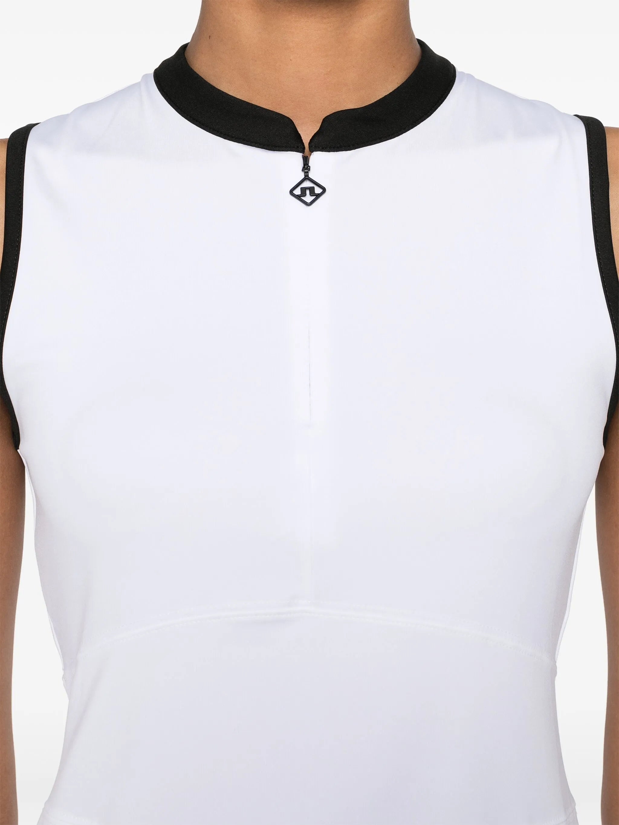 Ebony stretch-design dress