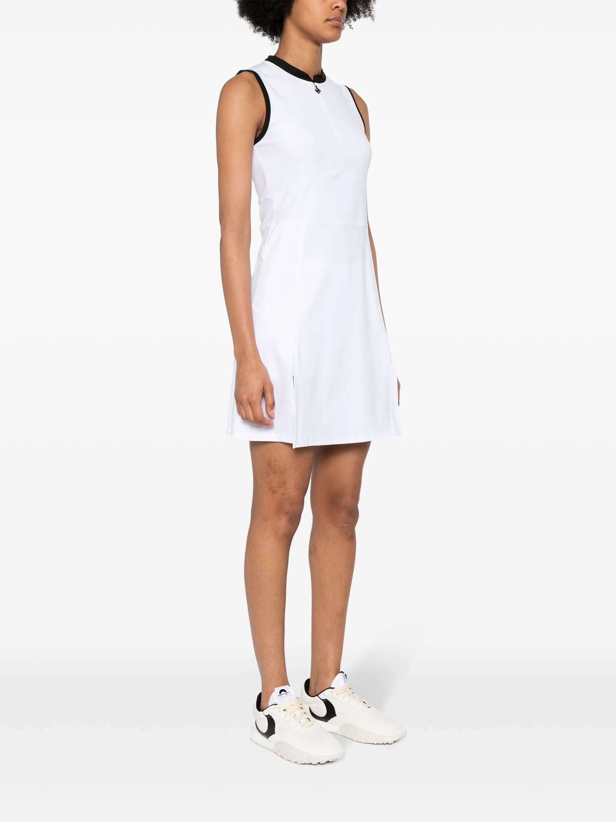 Ebony stretch-design dress
