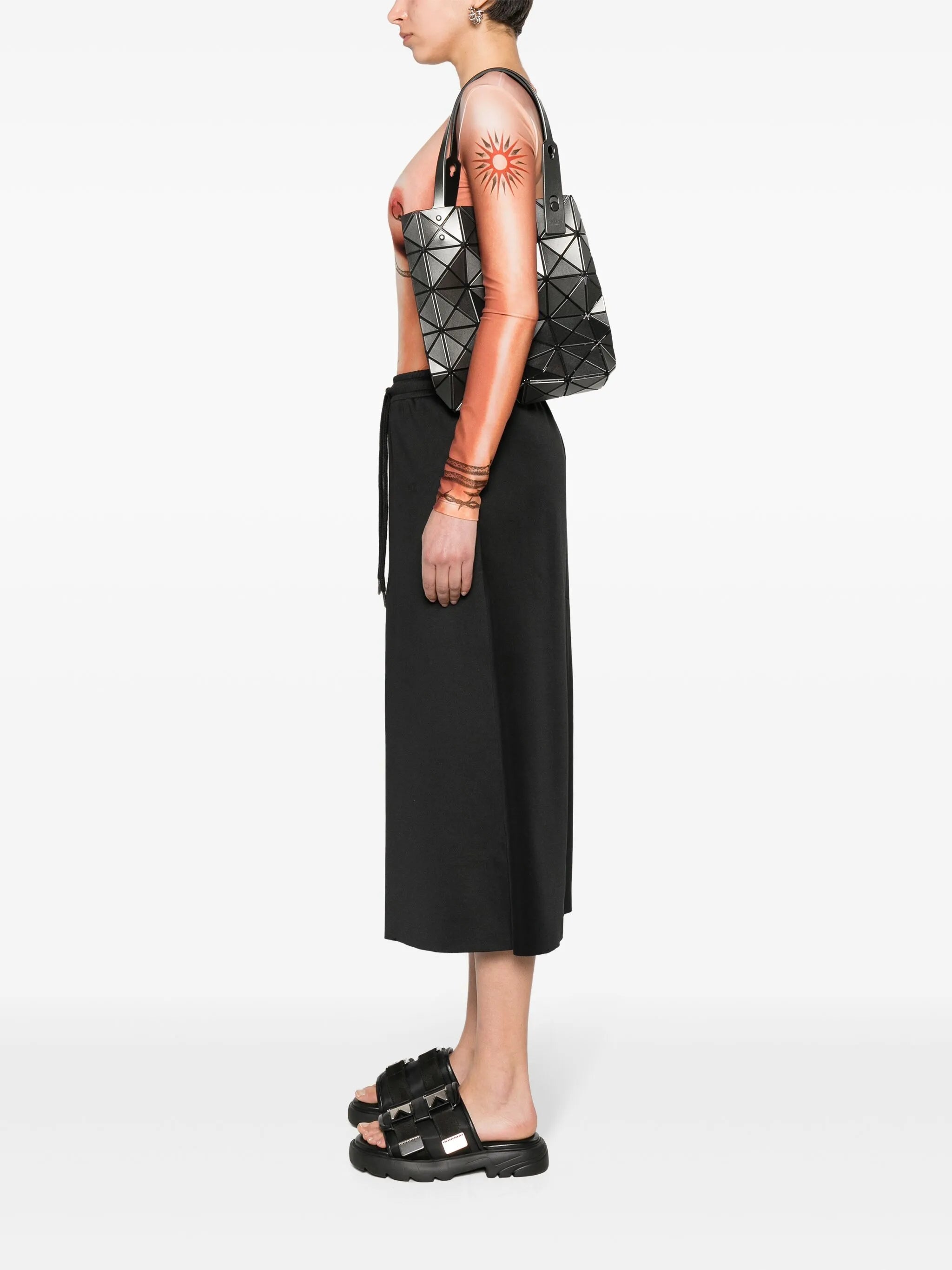 Lucent Boxy matte tote bag