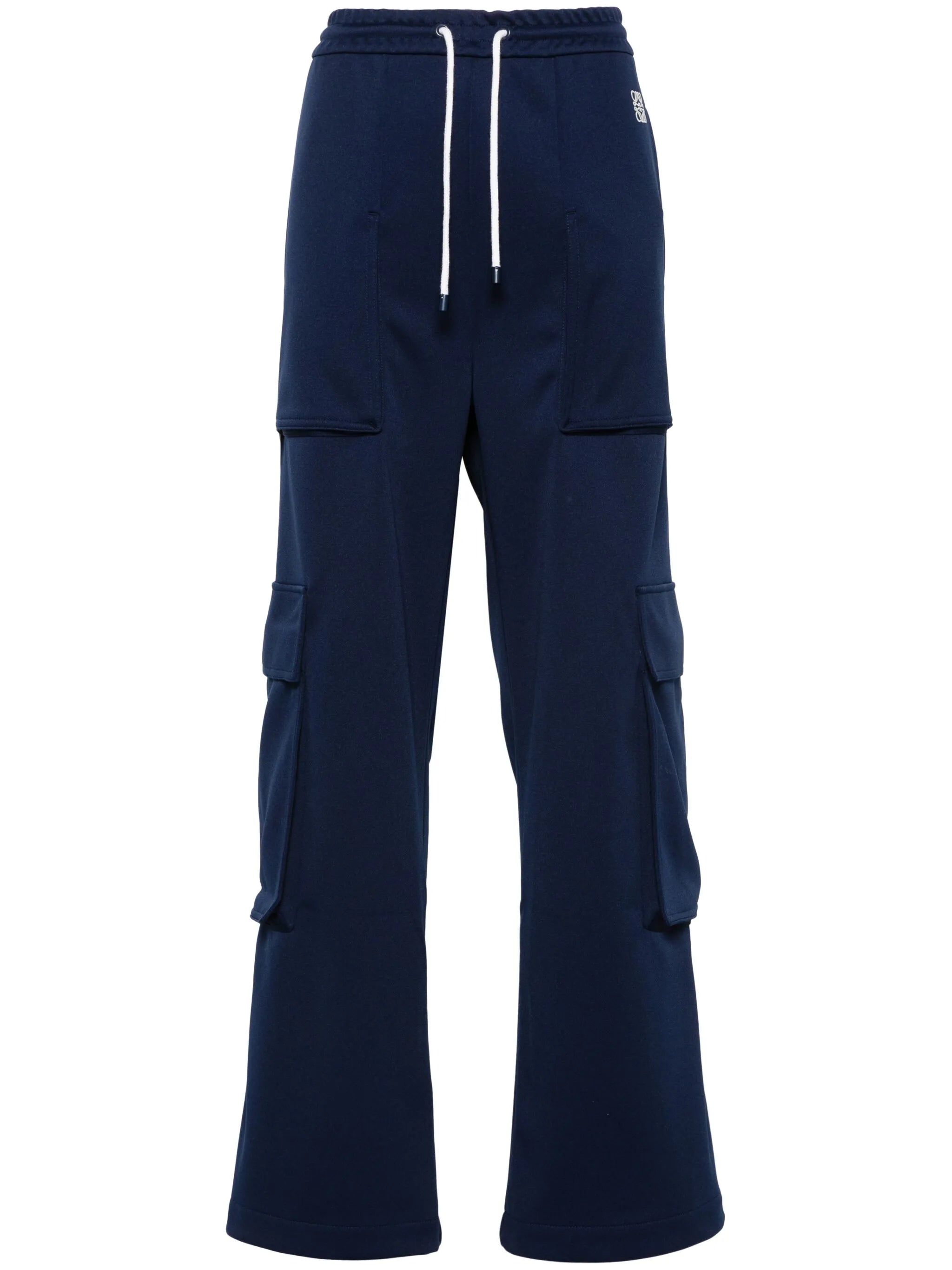 straight-leg cargo track pants