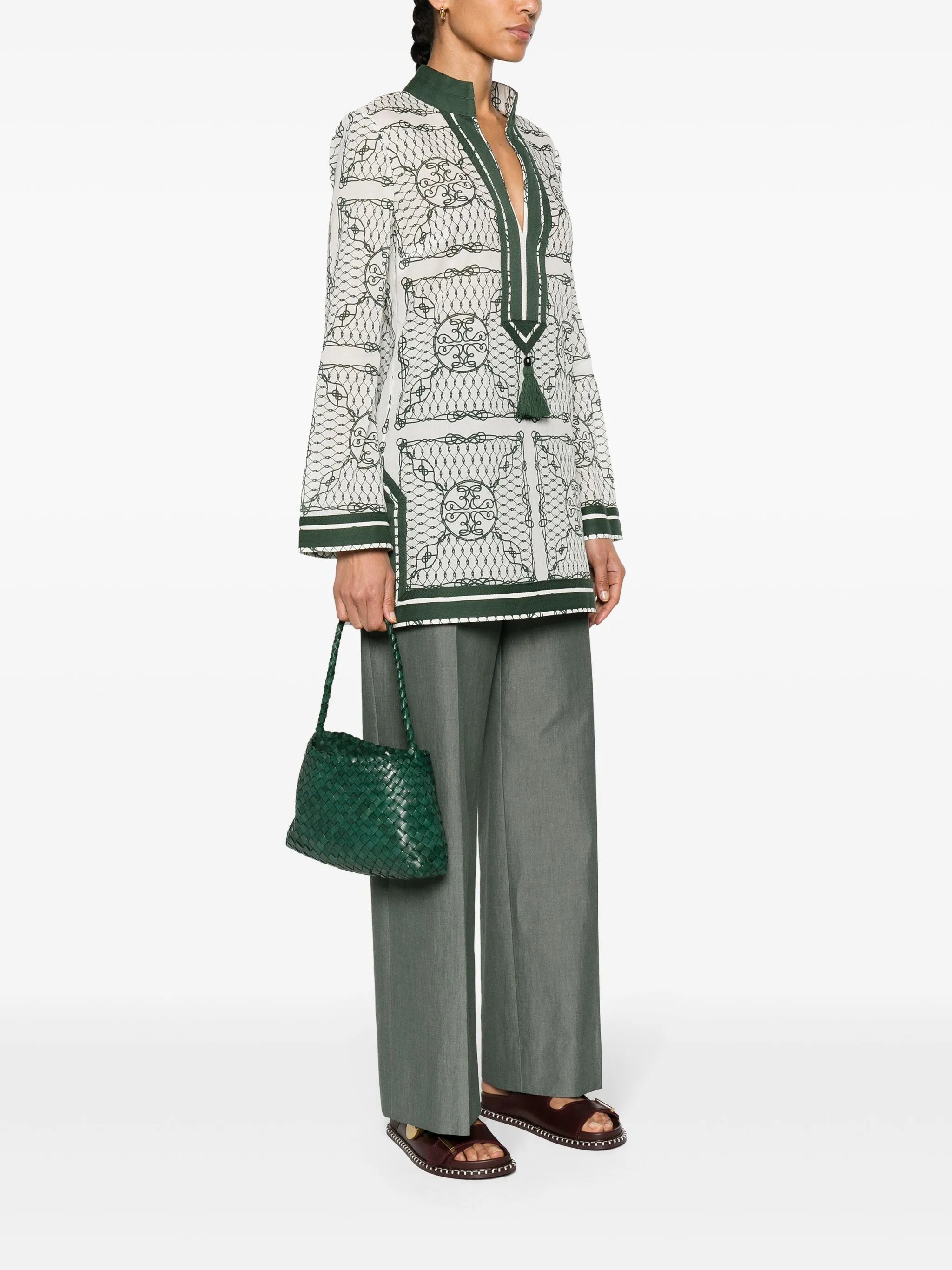 Rosanna leather shoulder bag