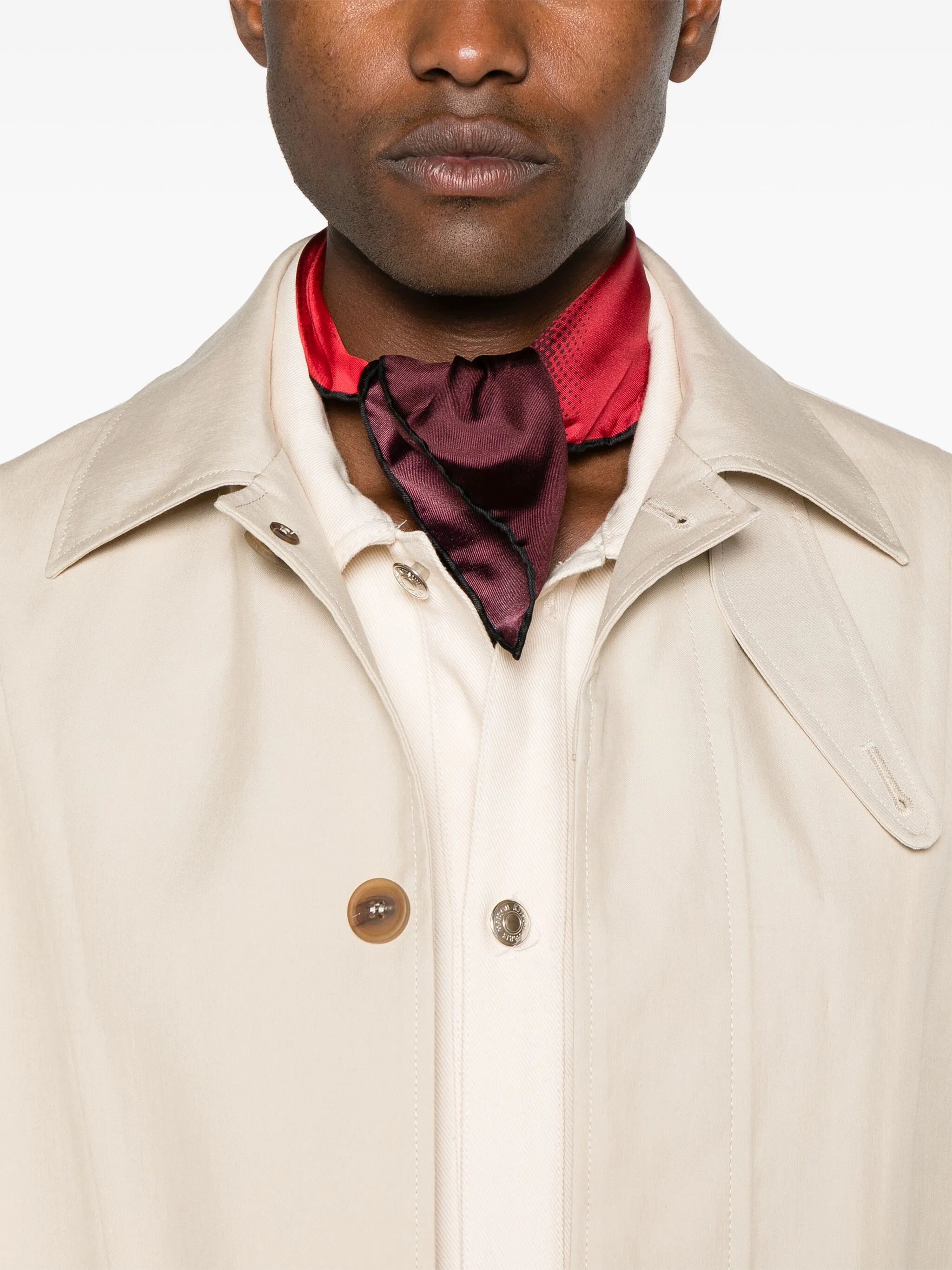 Macintosh cotton parka coat