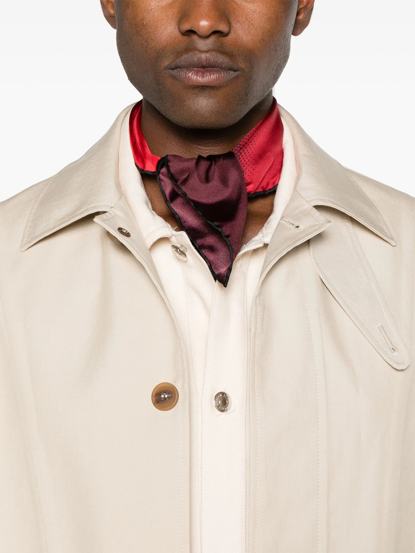 Macintosh cotton parka coat