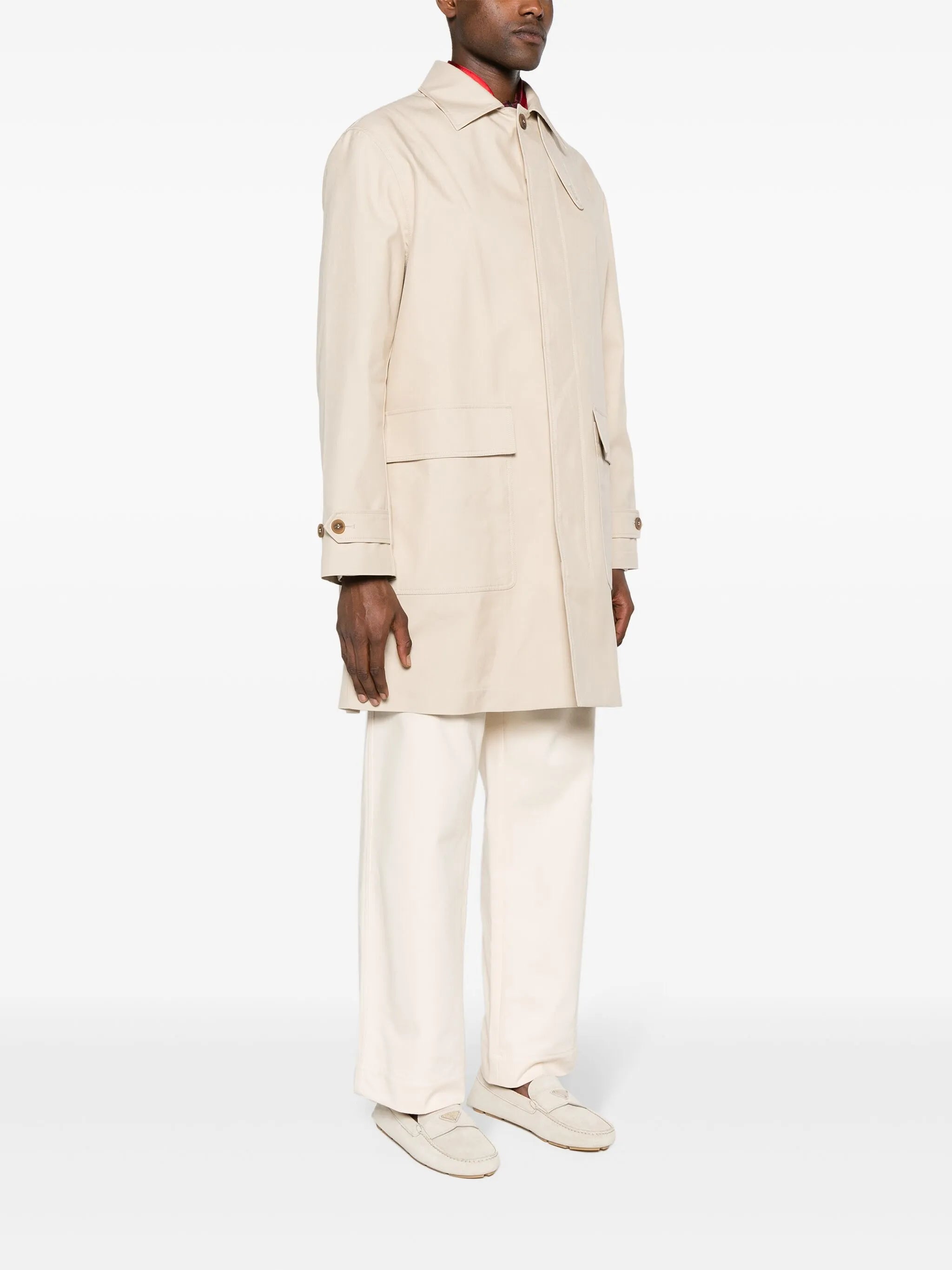 Macintosh cotton parka coat