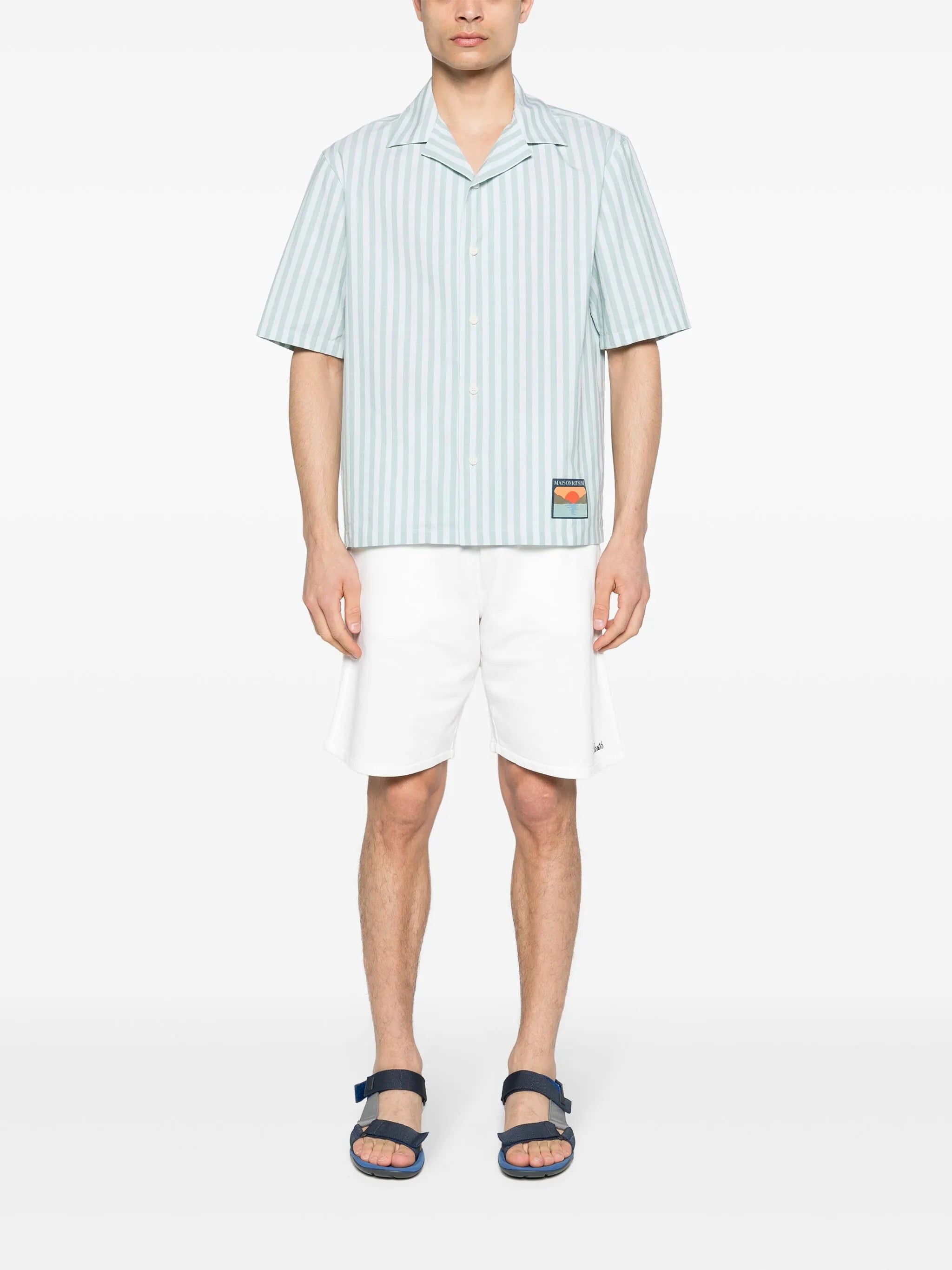 striped cotton shirt