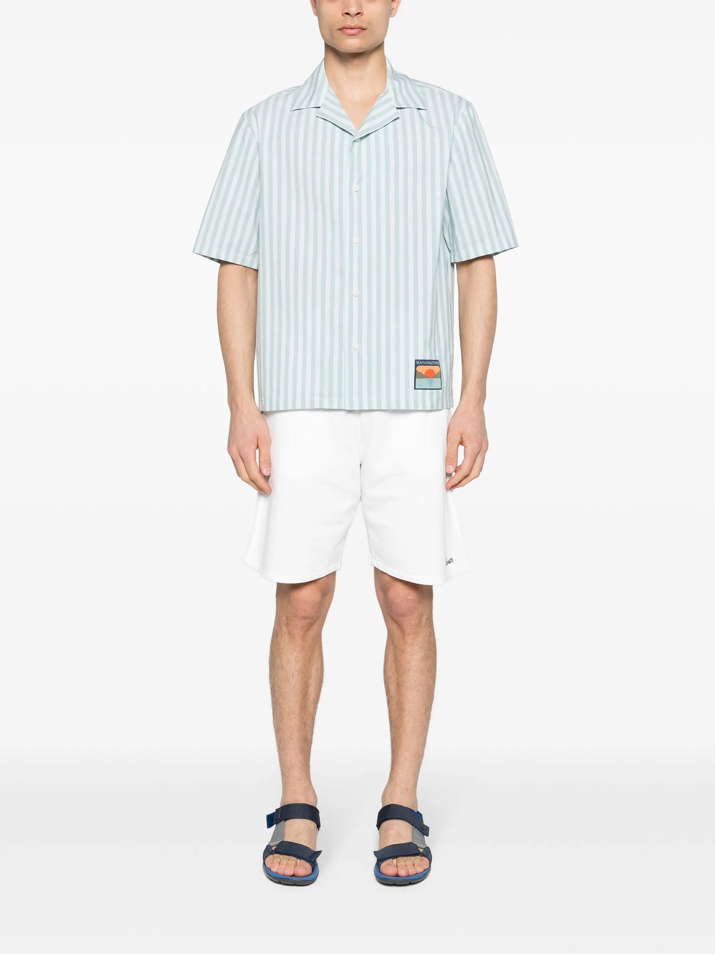 striped cotton shirt