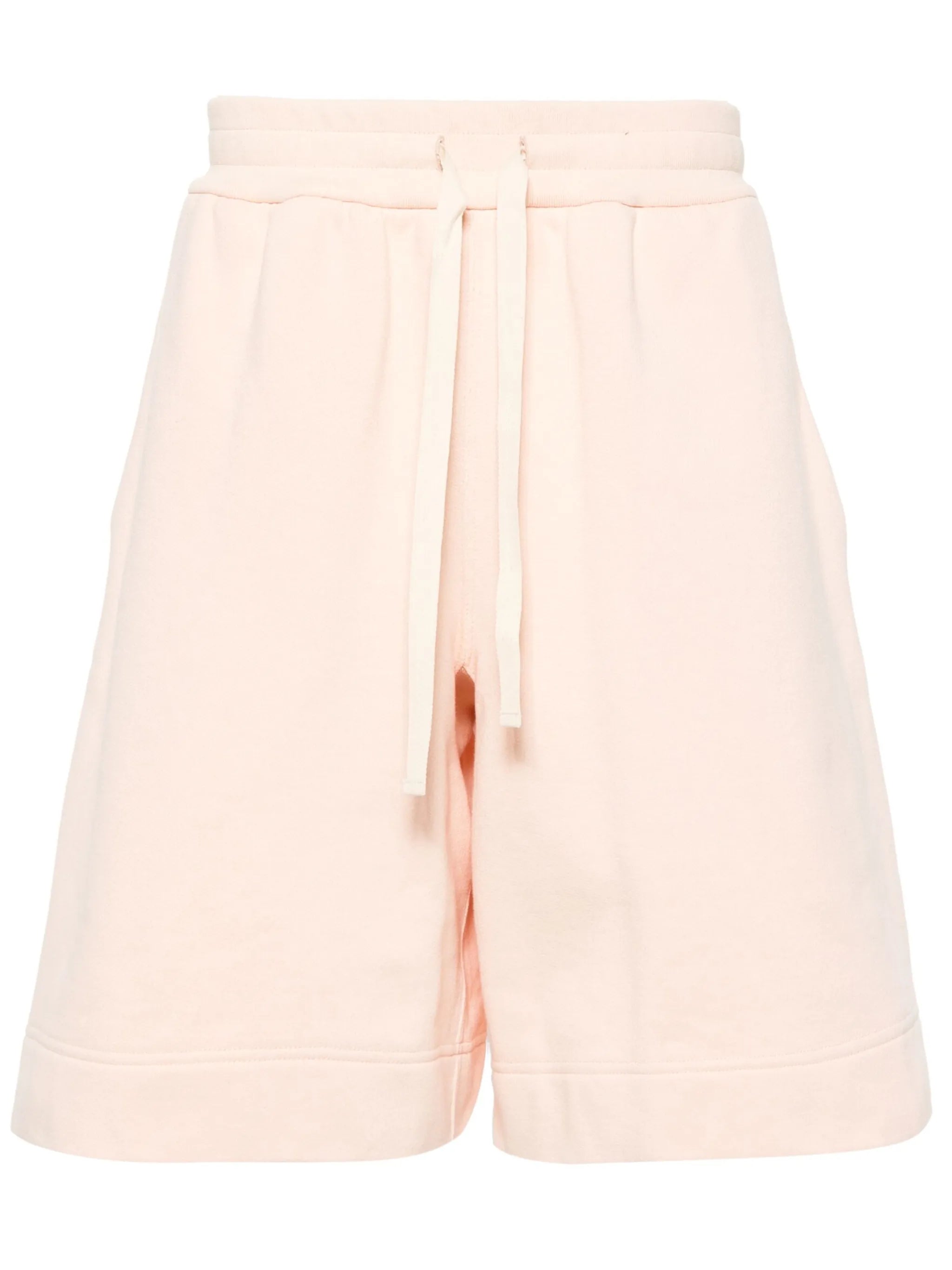 drawstring track shorts