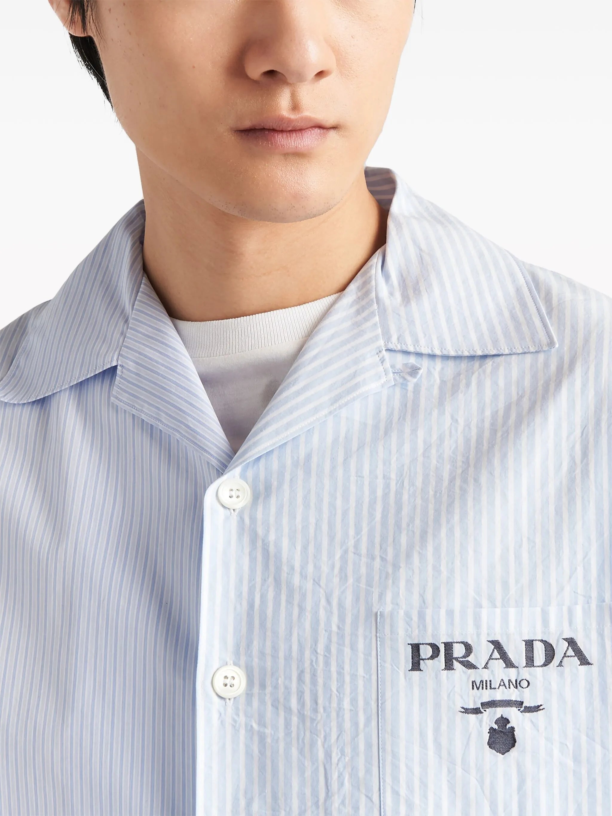 striped cotton shirt