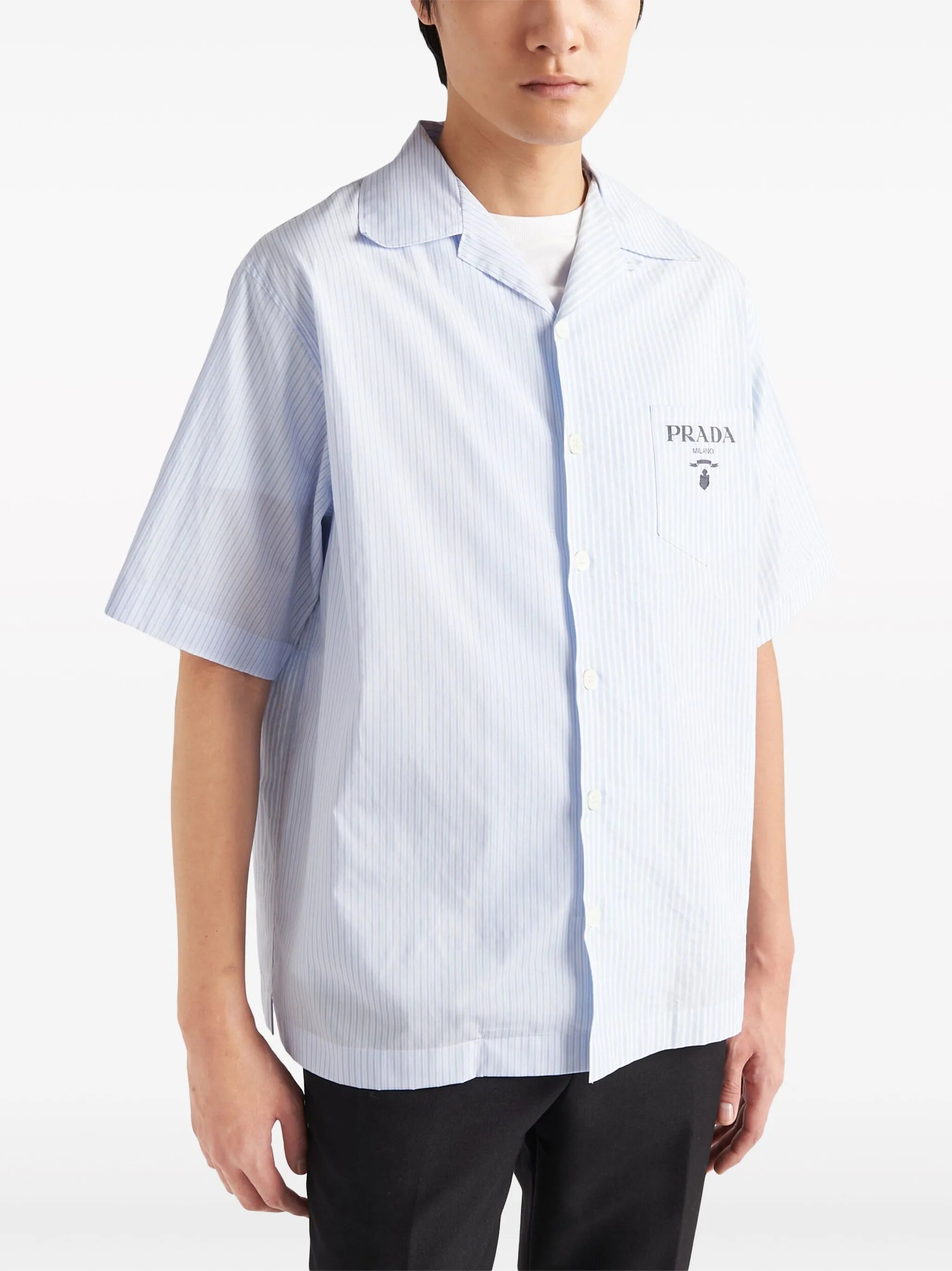 striped cotton shirt