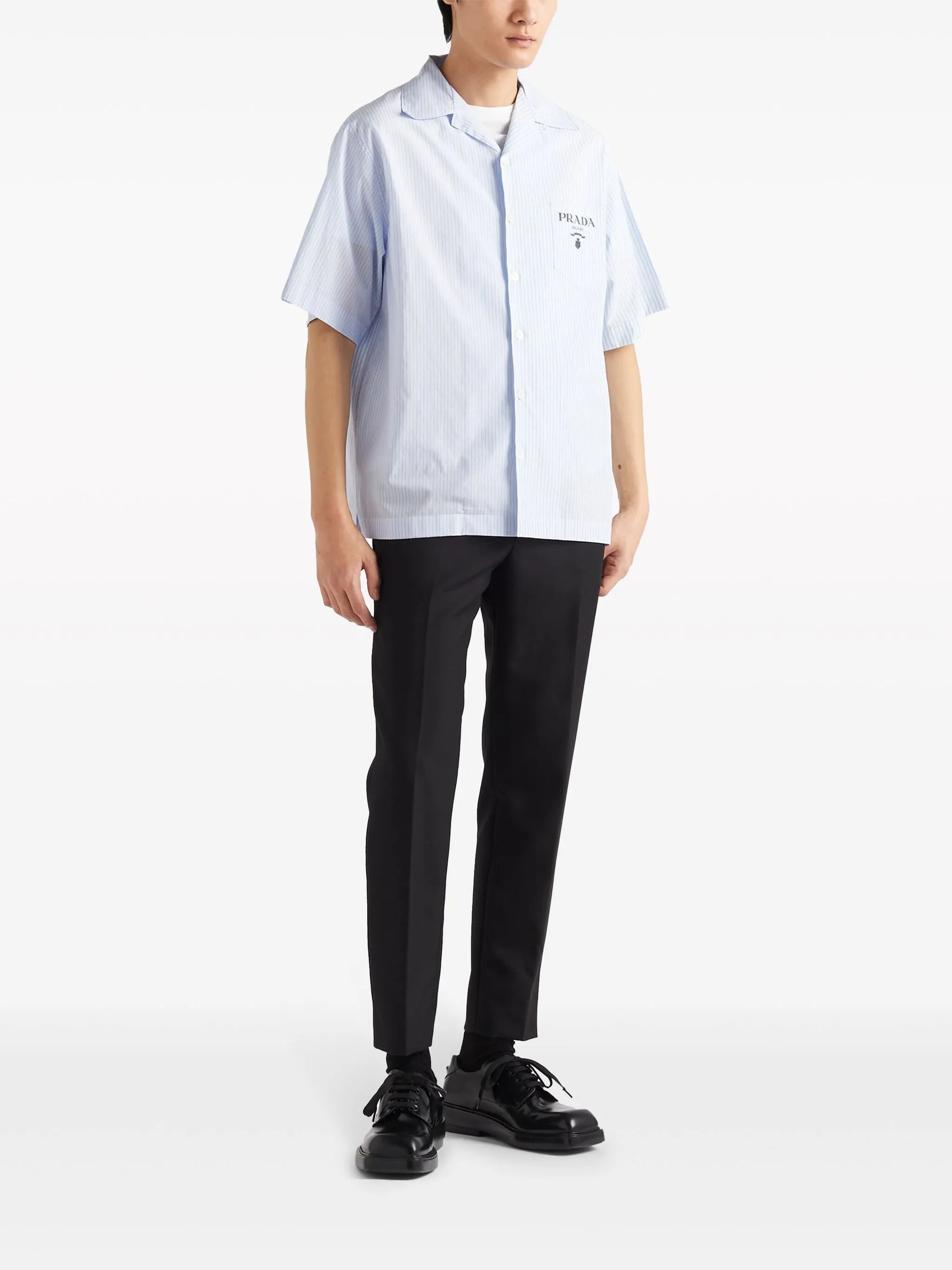 striped cotton shirt