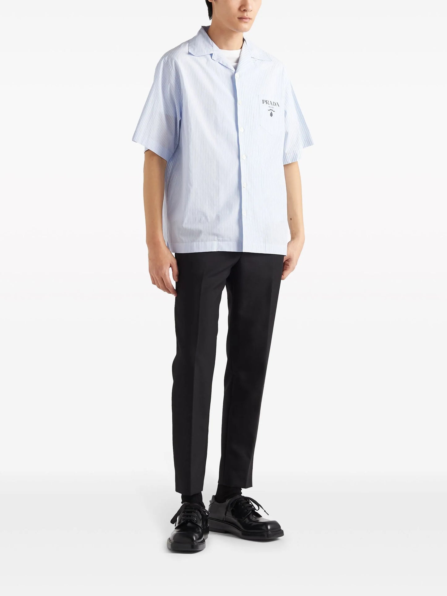 striped cotton shirt