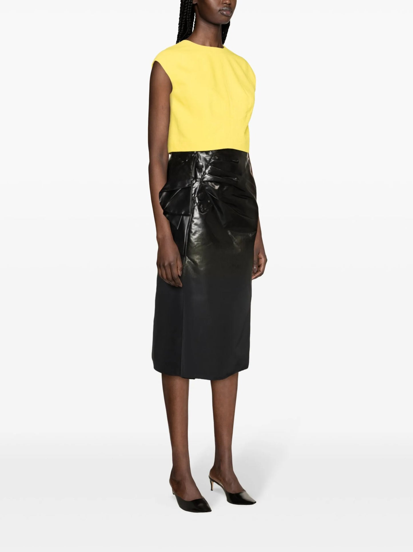 Veronique crepe blouse