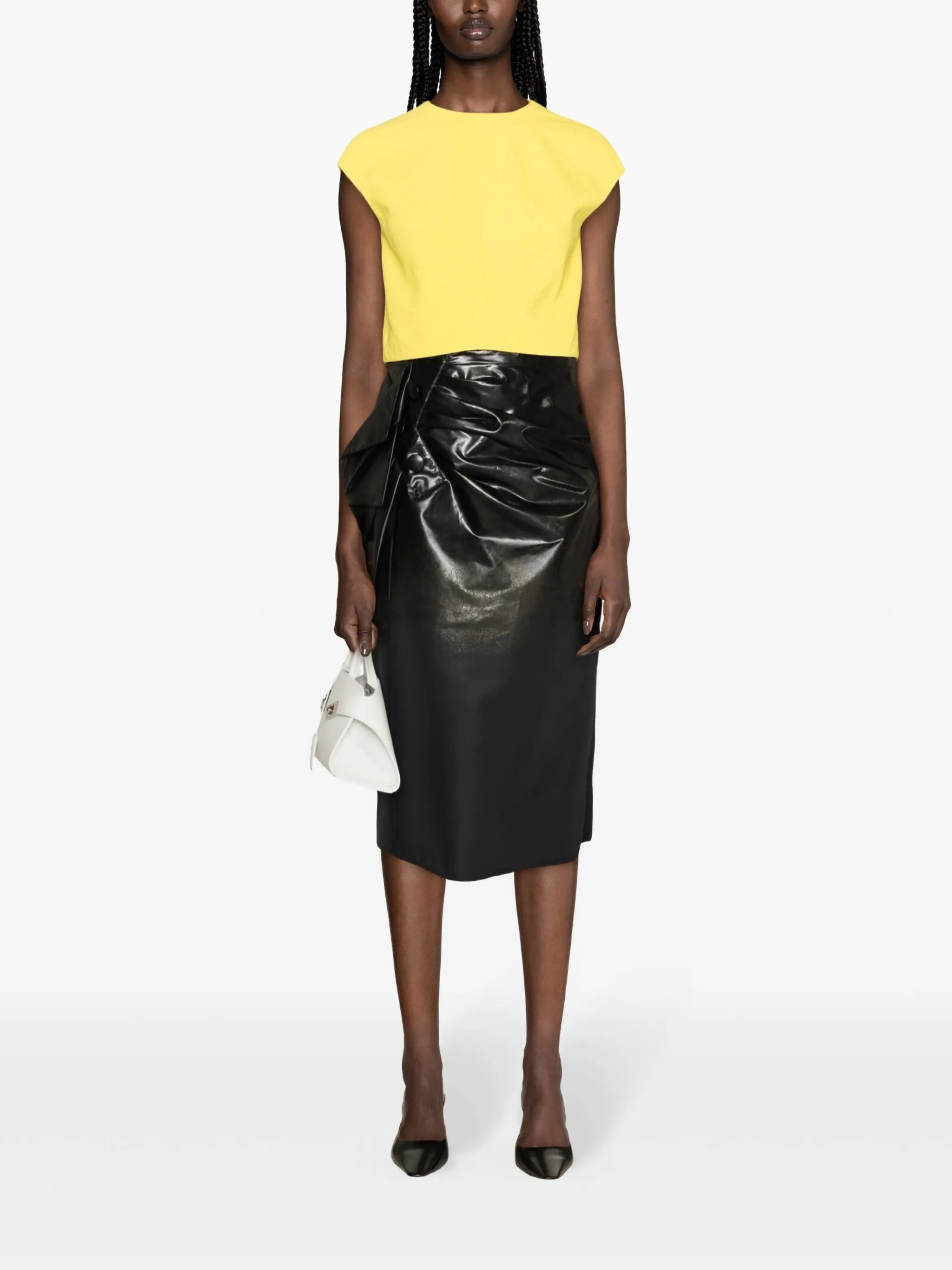 Veronique crepe blouse