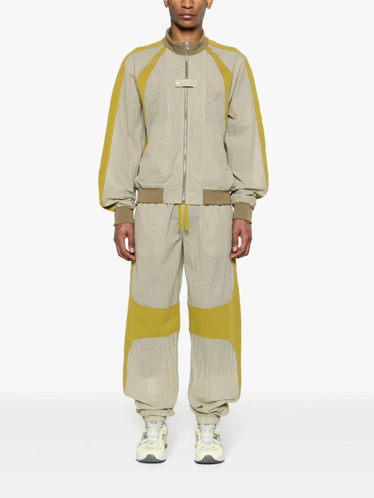 Thussar panelled ripstop jacket