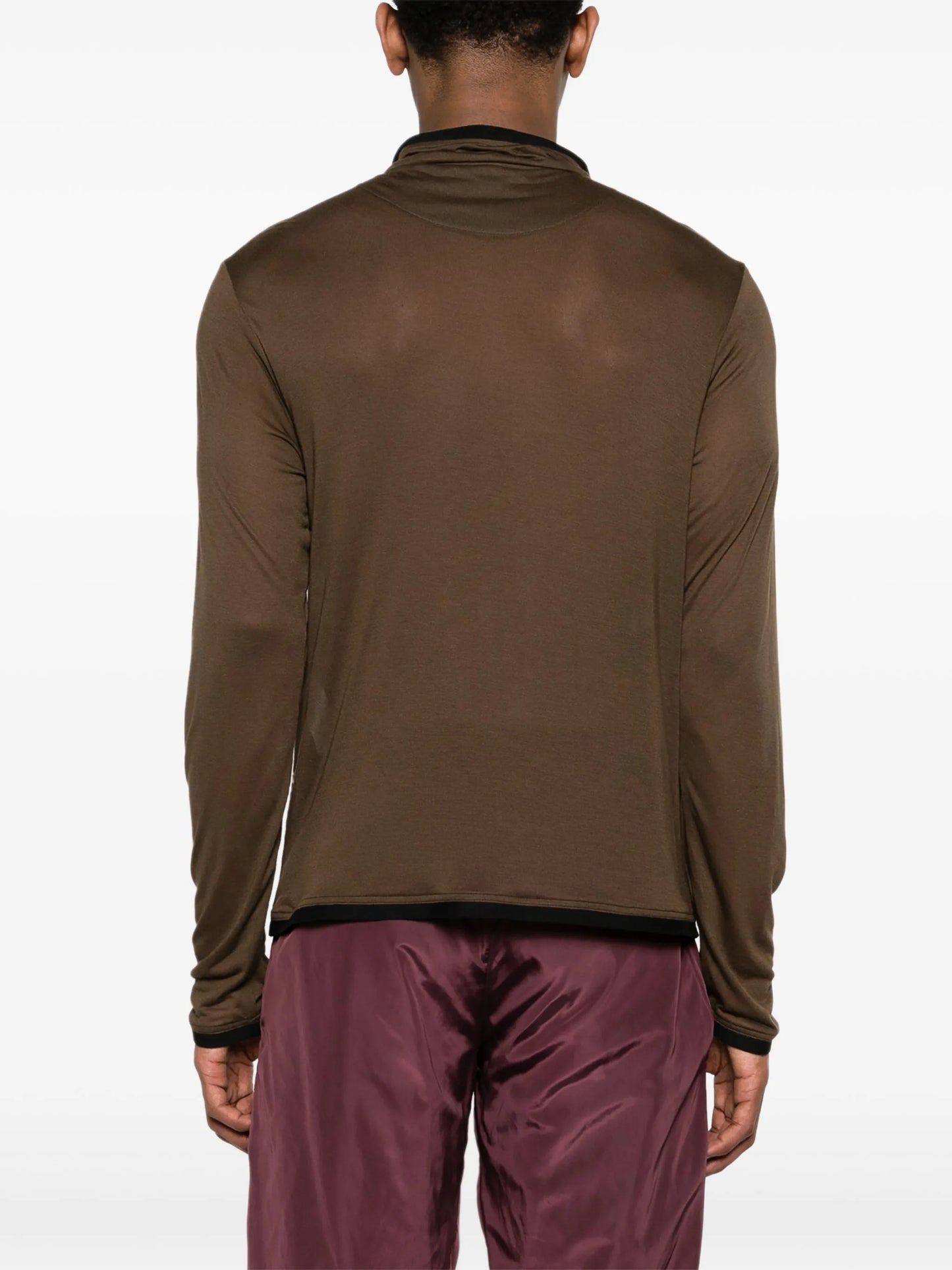 Sidur half-zip modal sweatshirt