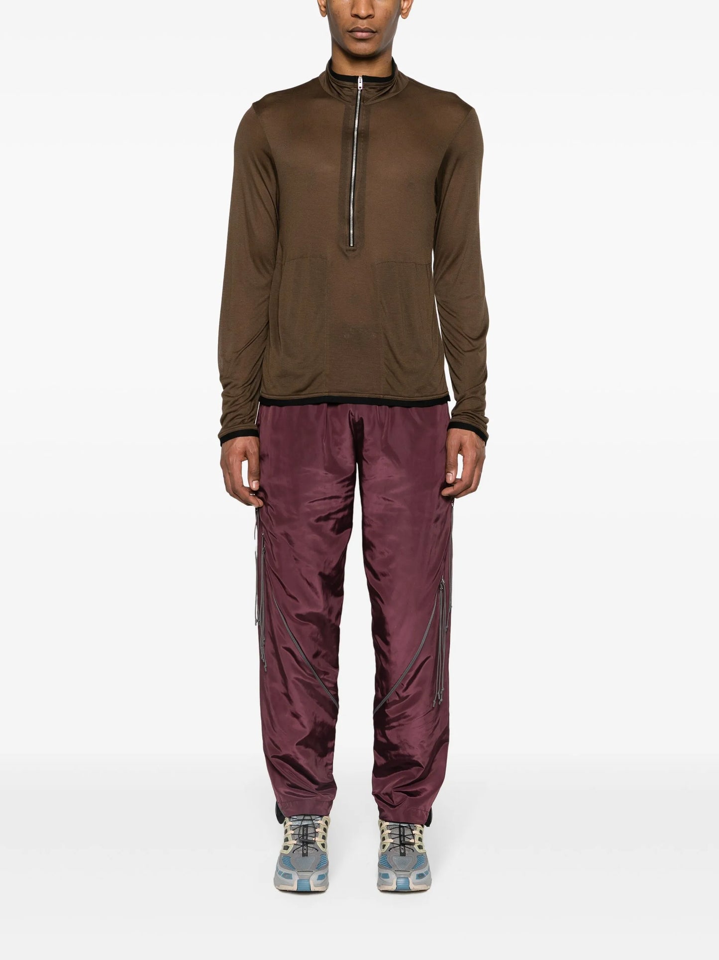 Sidur half-zip modal sweatshirt